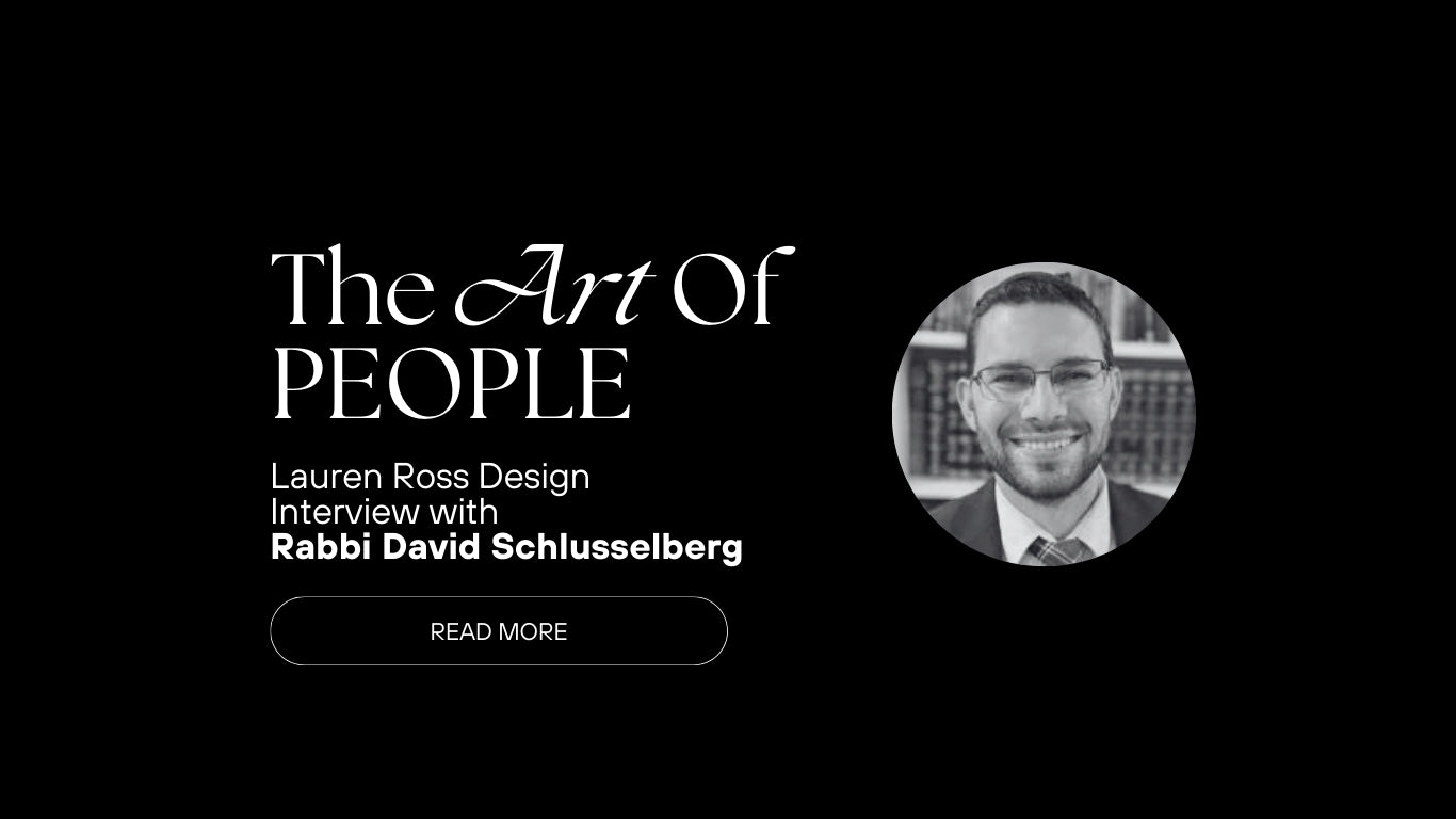 People: A Conversation with Rabbi David Schlusselberg
