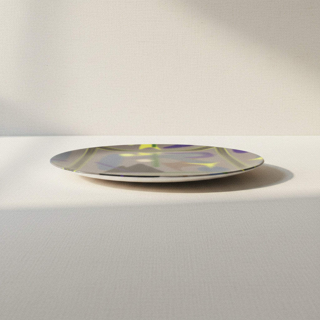 The Midnight Hour Bread Plate 6.5" - Lauren Ross Design | High end tableware | Luxury Homeware