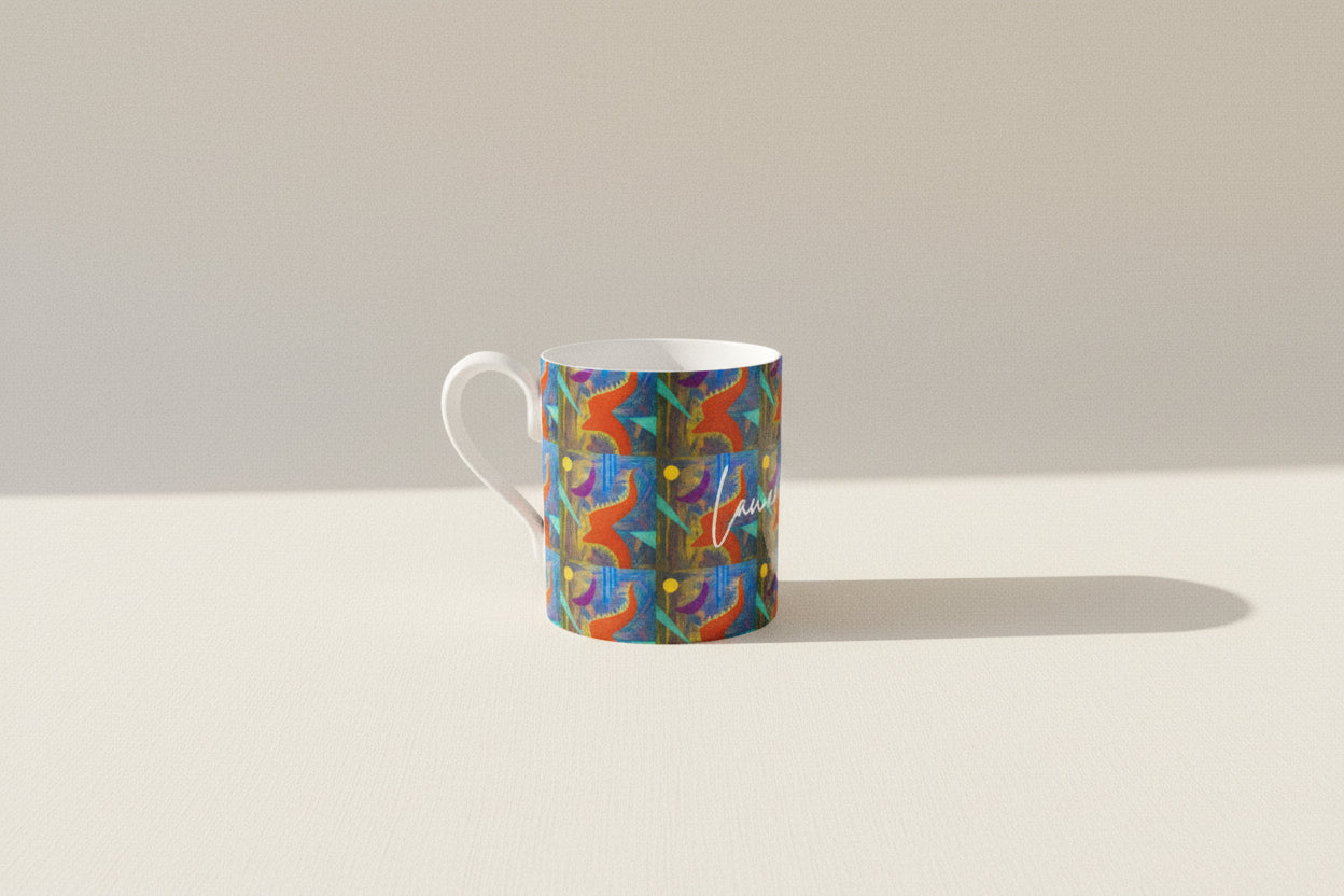 Fear No Evil Mug - High End Tableware | Luxury Tableware | Designer Tableware | Design Homeware | Fine Bone China | Lauren Ross Design