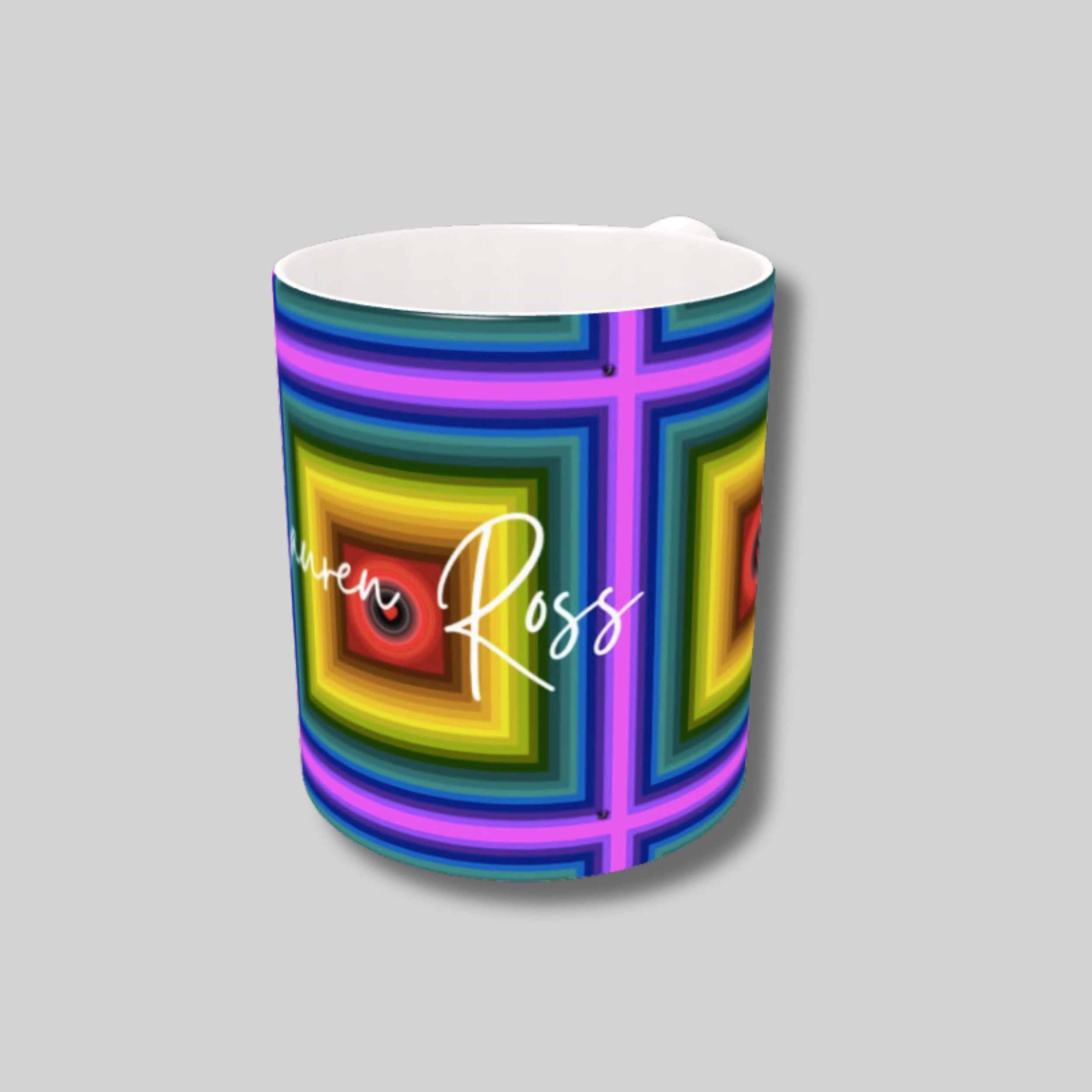 Love Chakra Mug - Lauren Ross Design | Designer Tableware | Luxury Tableware | High End Homeware | Dior Tableware | Louis Vuitton Homeware | Gucci Tableware | Hermes Tableware | Saks Fifth Avenue Tableware | Neiman Marcus Tableware | Versace Tableware