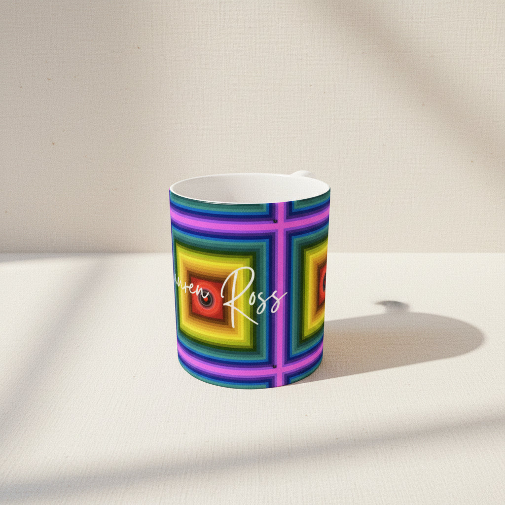 Love Chakra Mug - Lauren Ross Design | Designer Tableware | Luxury Tableware | High End Homeware | Dior Tableware | Louis Vuitton Homeware | Gucci Tableware | Hermes Tableware | Saks Fifth Avenue Tableware | Neiman Marcus Tableware | Versace Tableware