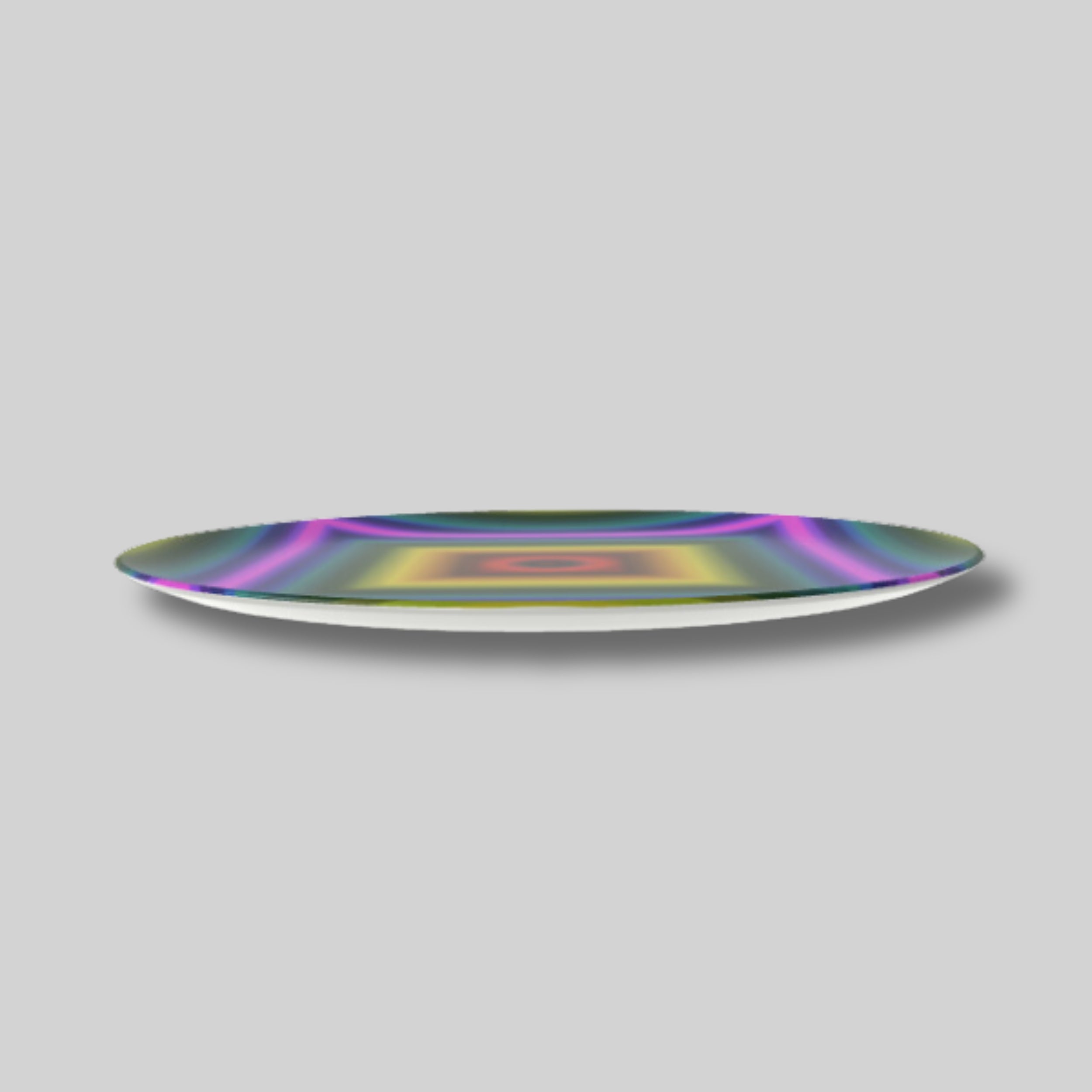 Love Chakra Plate 8” - Lauren Ross Design | Designer Tableware | Luxury Tableware | High End Homeware | Dior Tableware | Louis Vuitton Homeware | Gucci Tableware | Hermes Tableware | Saks Fifth Avenue Tableware | Neiman Marcus Tableware | Versace Tableware