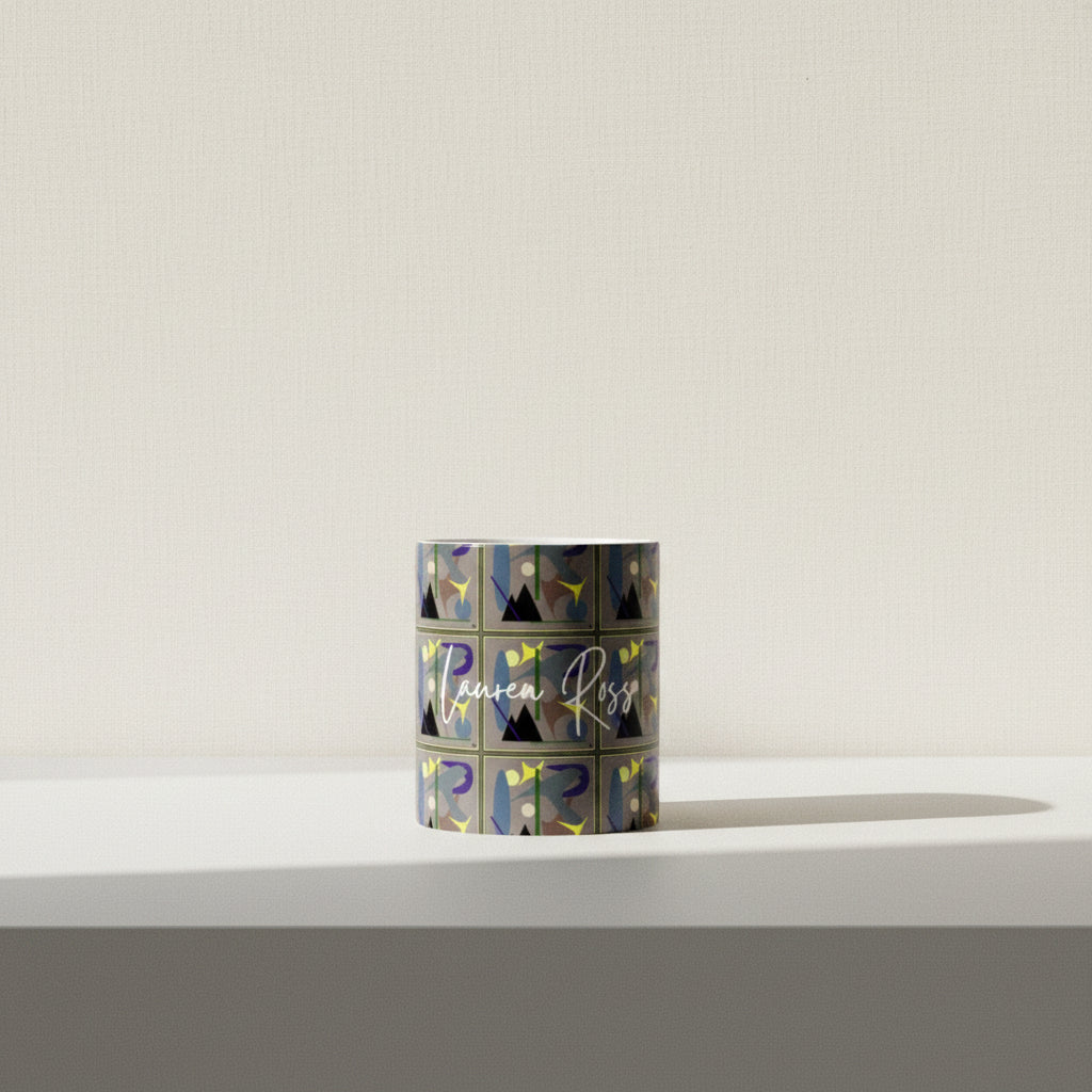 The Midnight Hour Mug - High End Tableware | Luxury Tableware | Designer Tableware | Design Homeware | Fine Bone China | Lauren Ross Design
