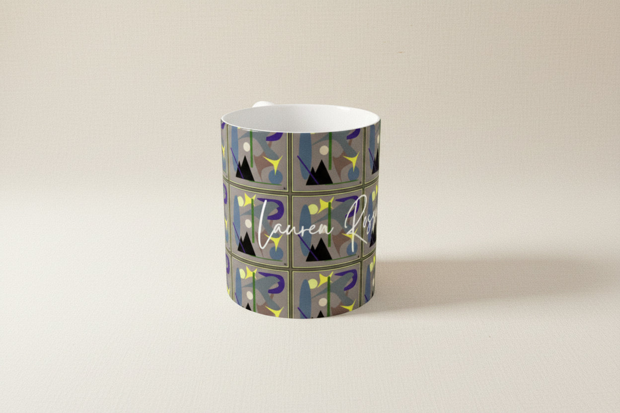 The Midnight Hour Mug - High End Tableware | Luxury Tableware | Designer Tableware | Design Homeware | Fine Bone China | Lauren Ross Design