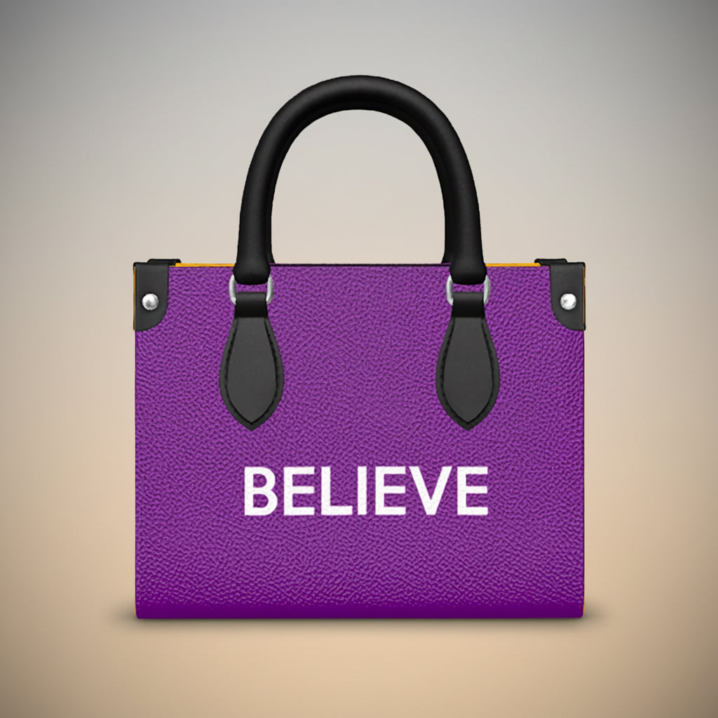 Believe handbag - Lauren Ross Design - luxury designer high end handbag