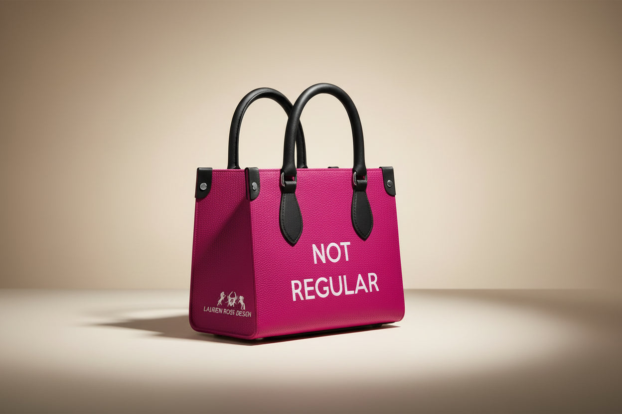Not Regular Handbag - Lauren Ross Design Luxury High End Designer Handbag