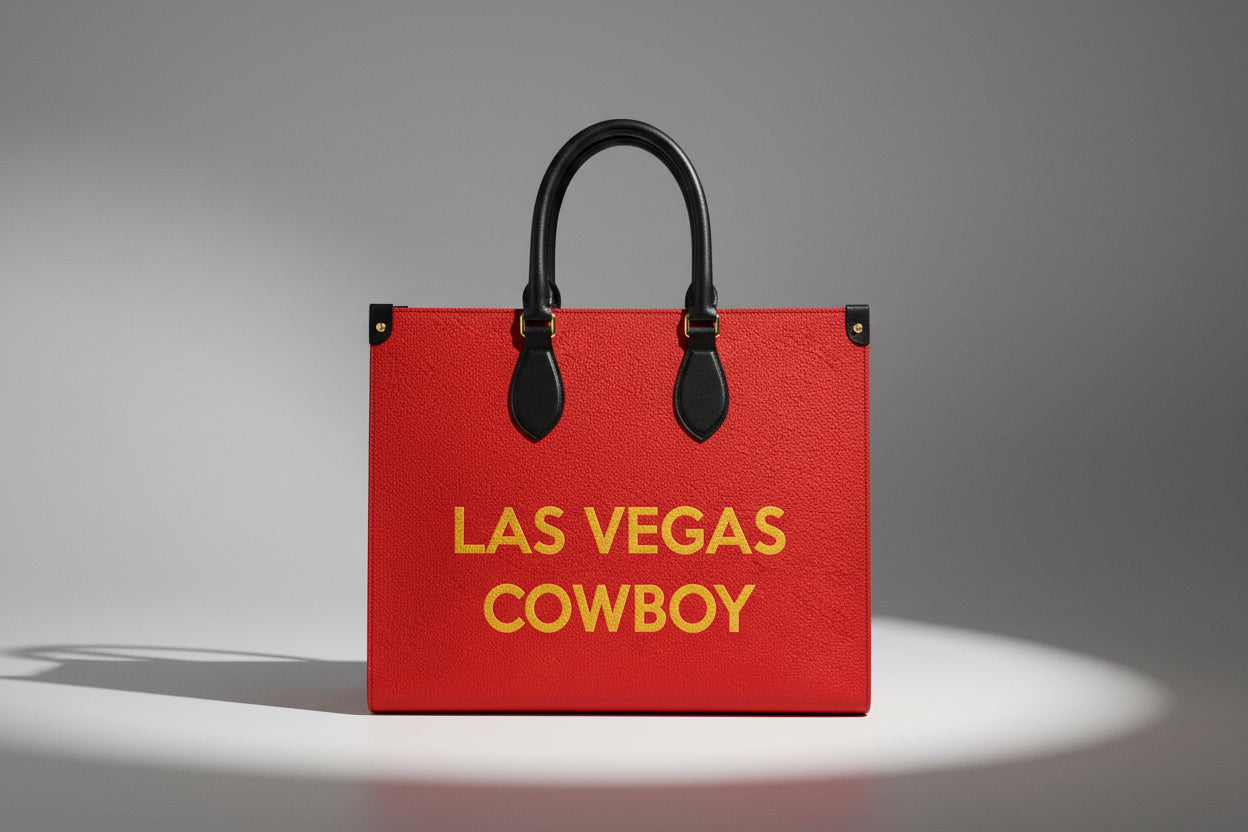 Roman Bag - Las Vegas Cowboy | Lauren Ross Design | Designer Handbag | Luxury Handbag | High End Handbags