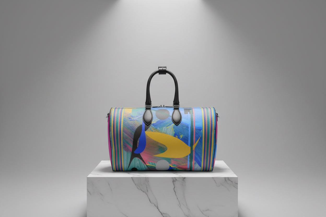 Odon Duffle Bag - Saturn | Lauren Ross Design | Designer Handbags | Luxury Handbags
