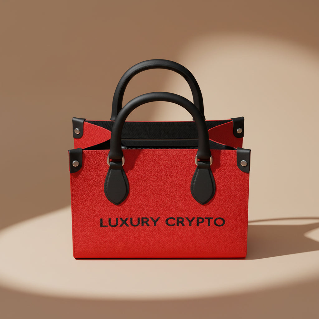 Luxury Crypto Handbag - Lauren Ross Design - High end designer handbag