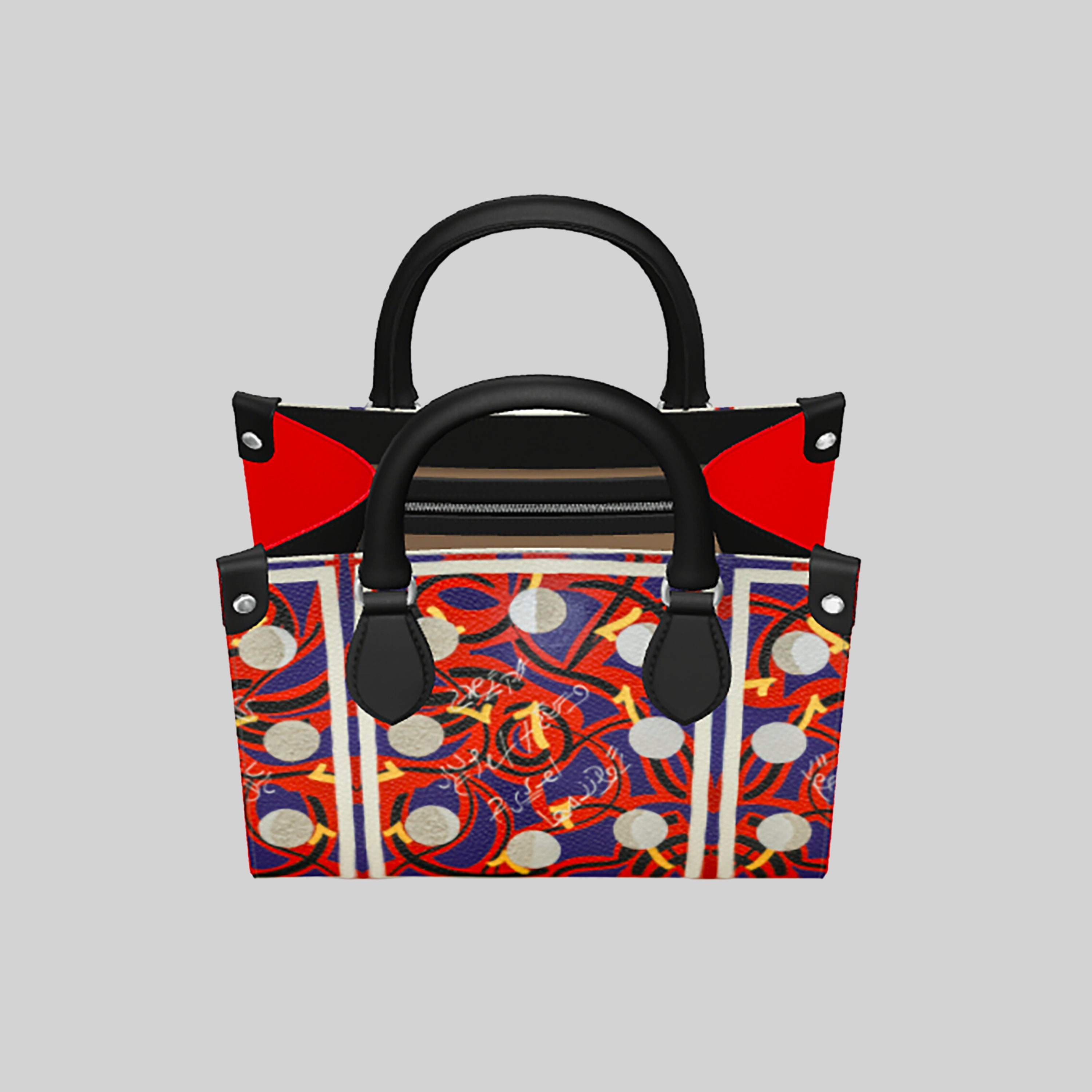 Lauren Ross Design Handbag - Words Spoken - High end luxury designer handbag