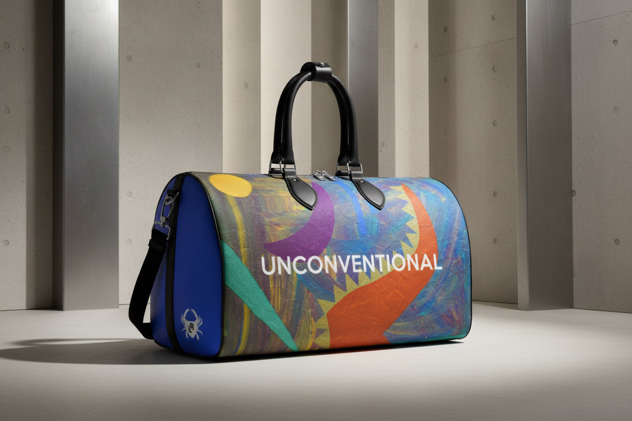 Odon Duffle Bag - Unconventional | Lauren Ross Design | Designer Handbags | Luxury Handbags