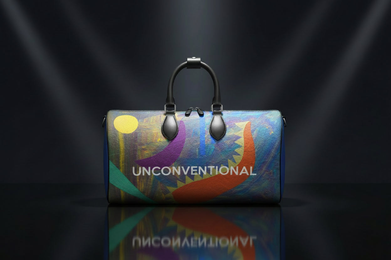 Odon Duffle Bag - Unconventional | Lauren Ross Design | Designer Handbags | Luxury Handbags