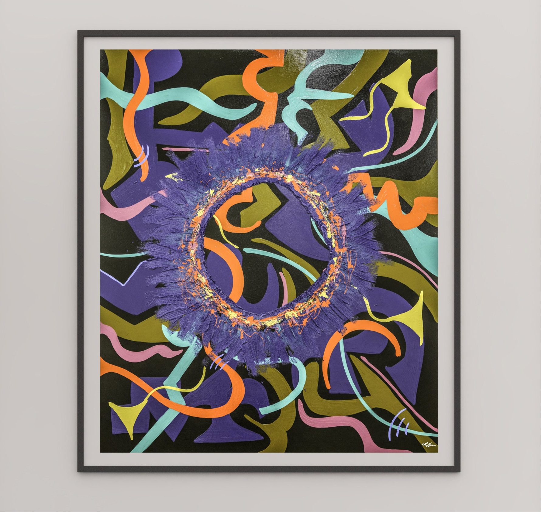 Life - Contemporary Art - Modern Abstract Print