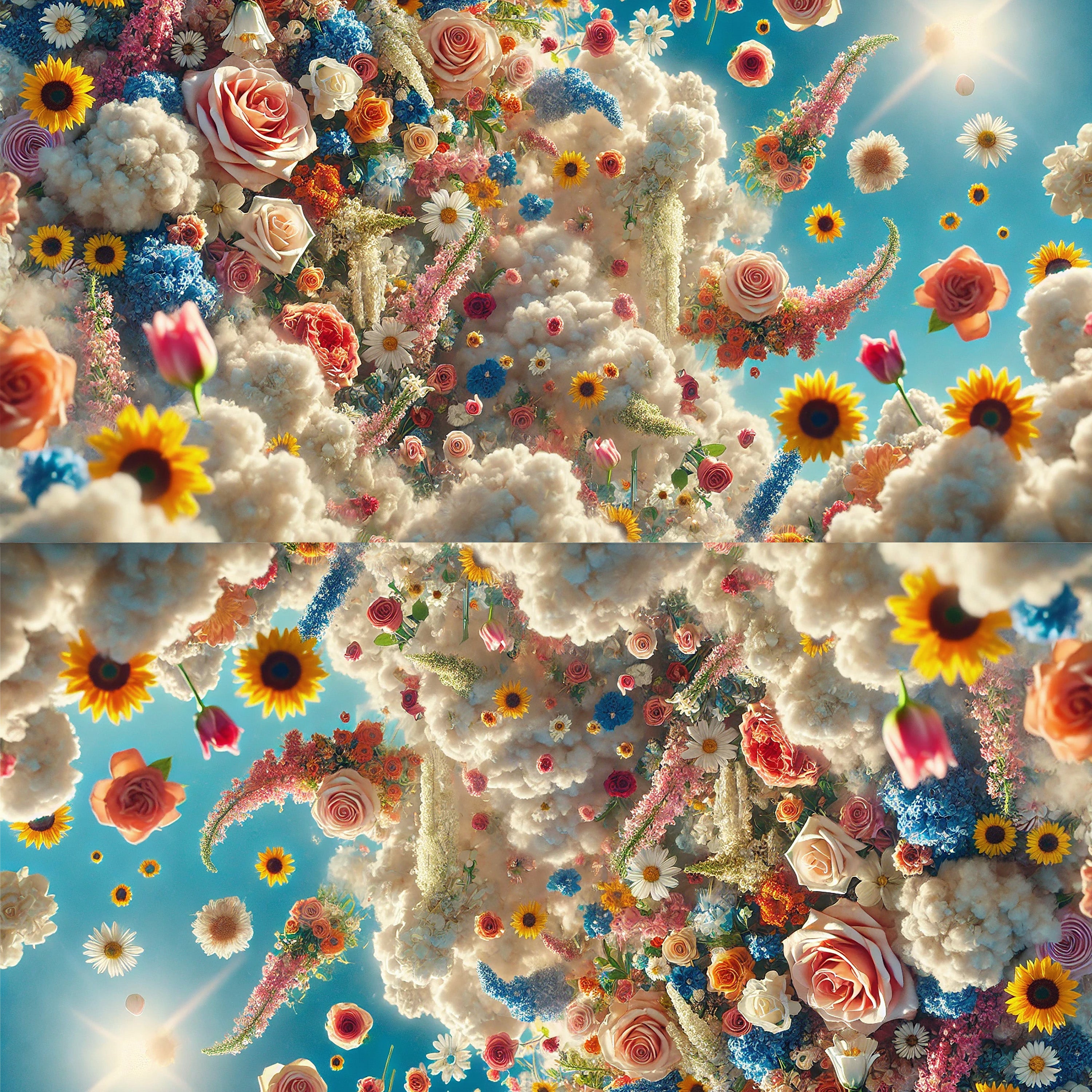 Eden Falling Canvas Wrap