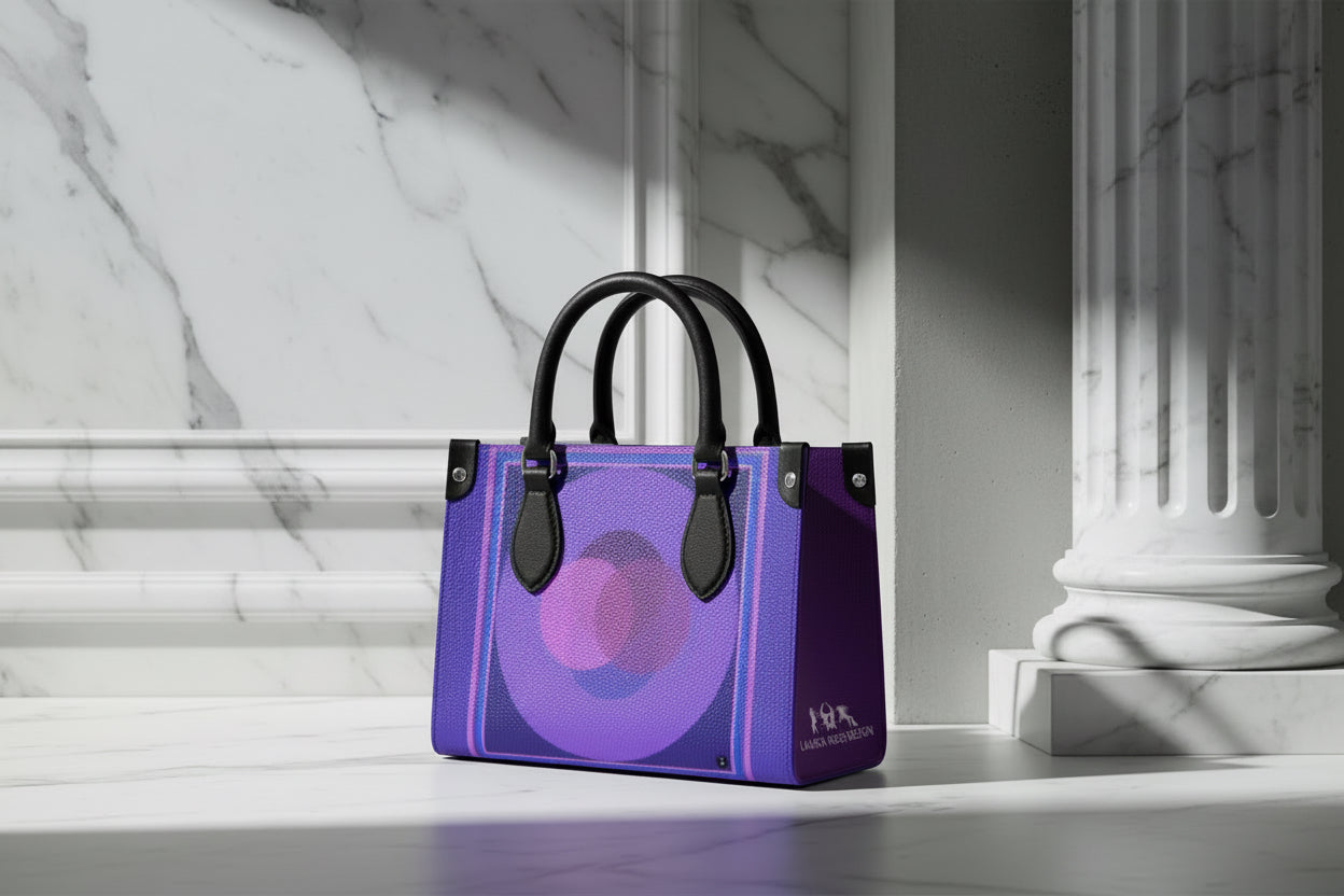 LRD Lauren Handbag - Purple Vesica