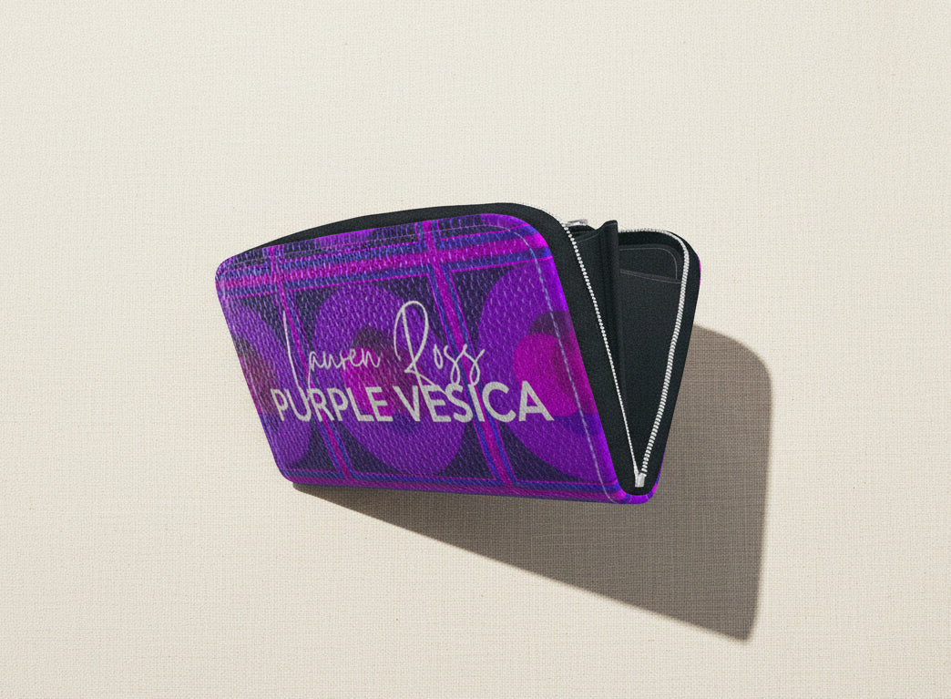 LRD Wallet - Purple Vesica