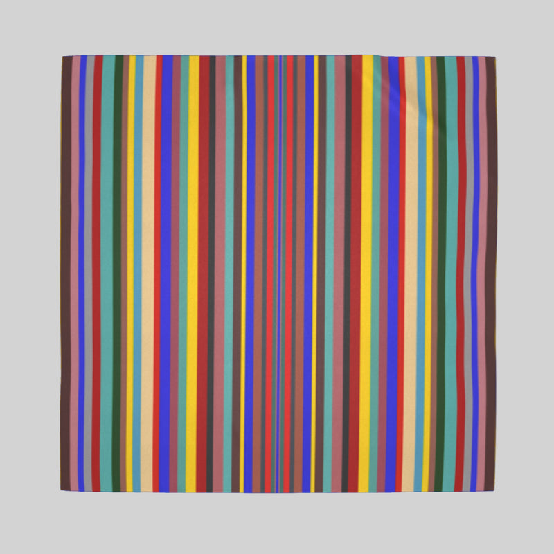 Color Me Mellow Silk Scarf 36” - Lauren Ross Design | Designer Scarf | Luxury Scarf 