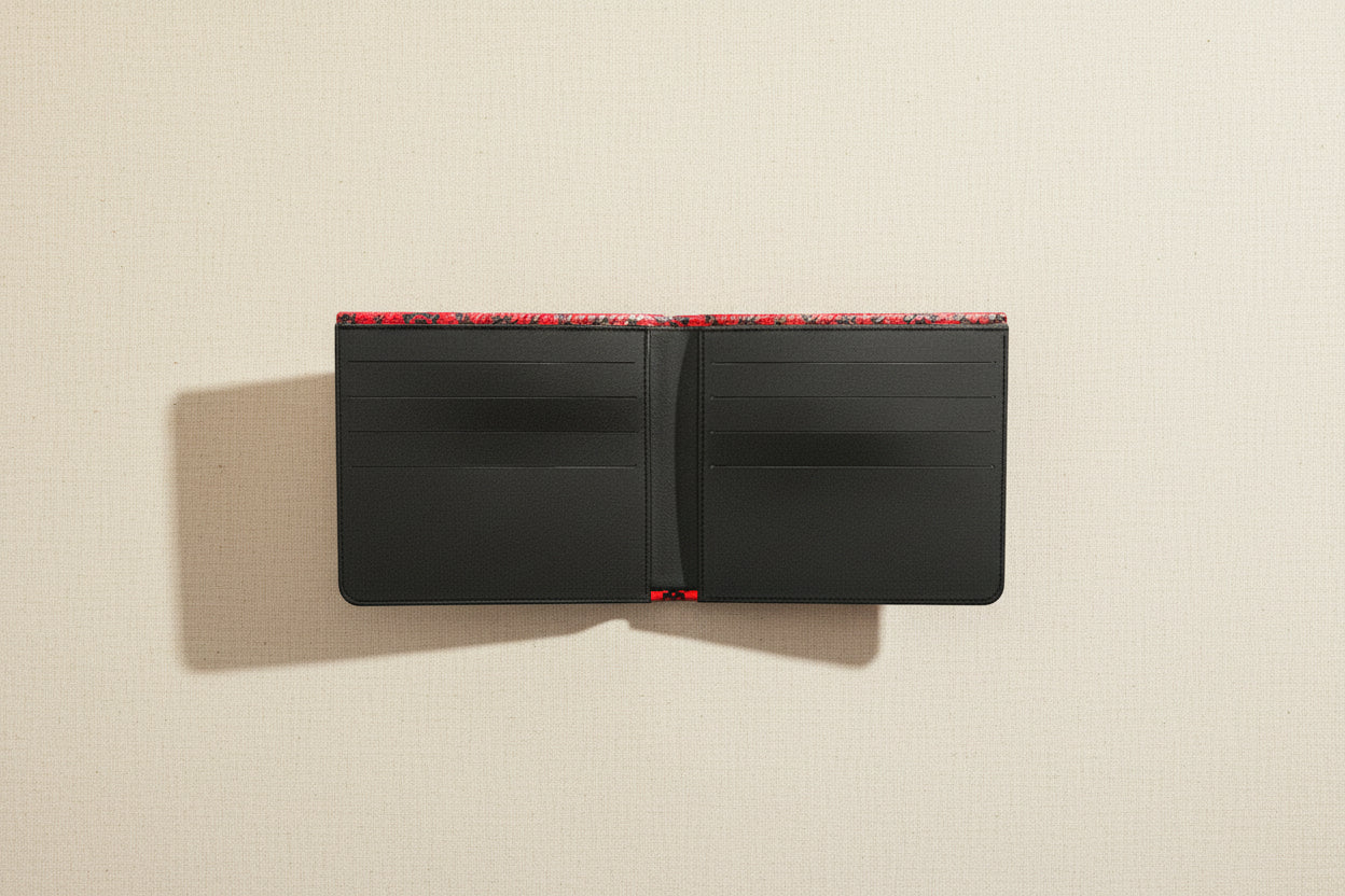LRD Bifold Wallet - Epsilon Red