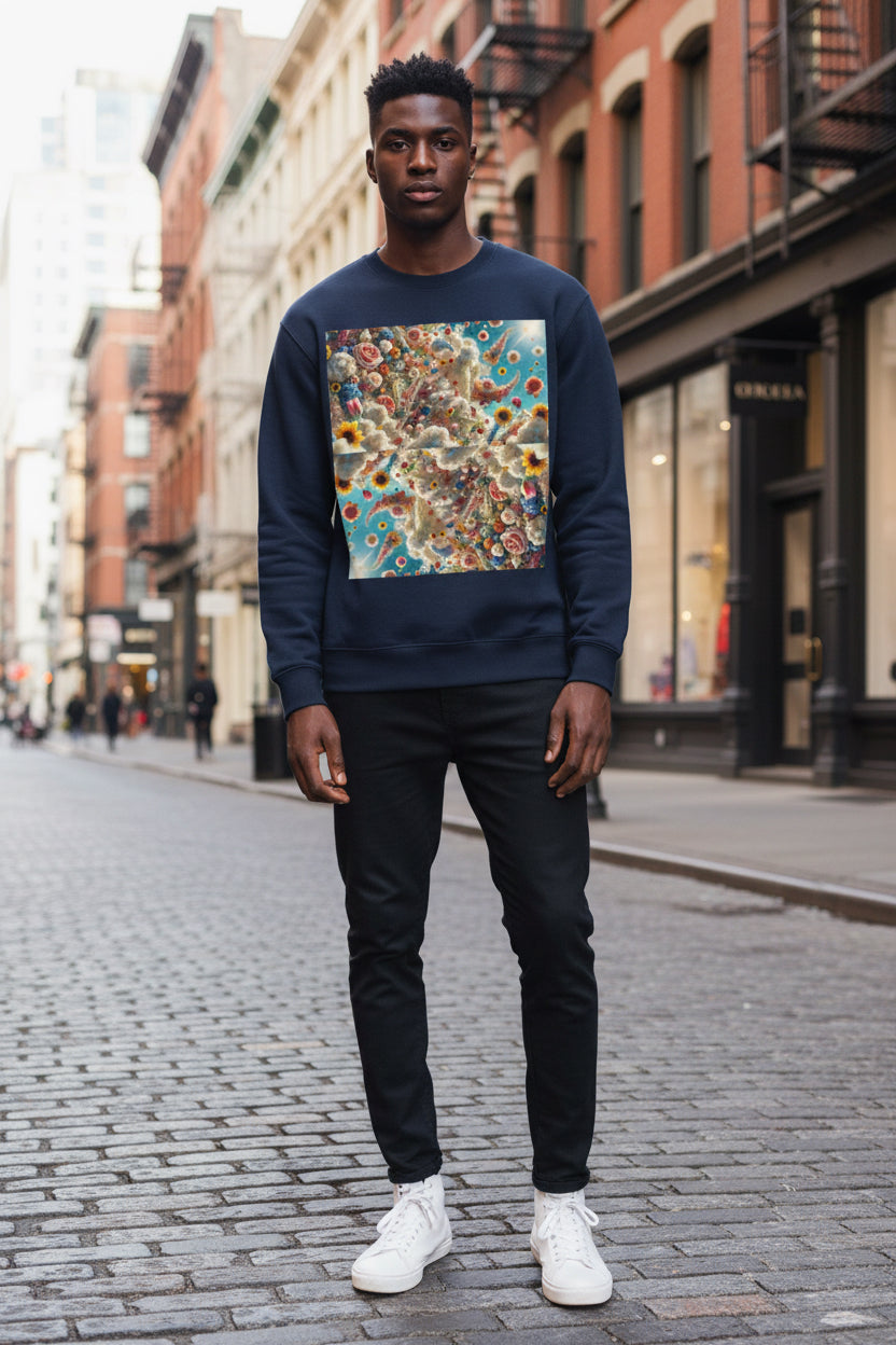 Eden Falling Navy Sweatshirt