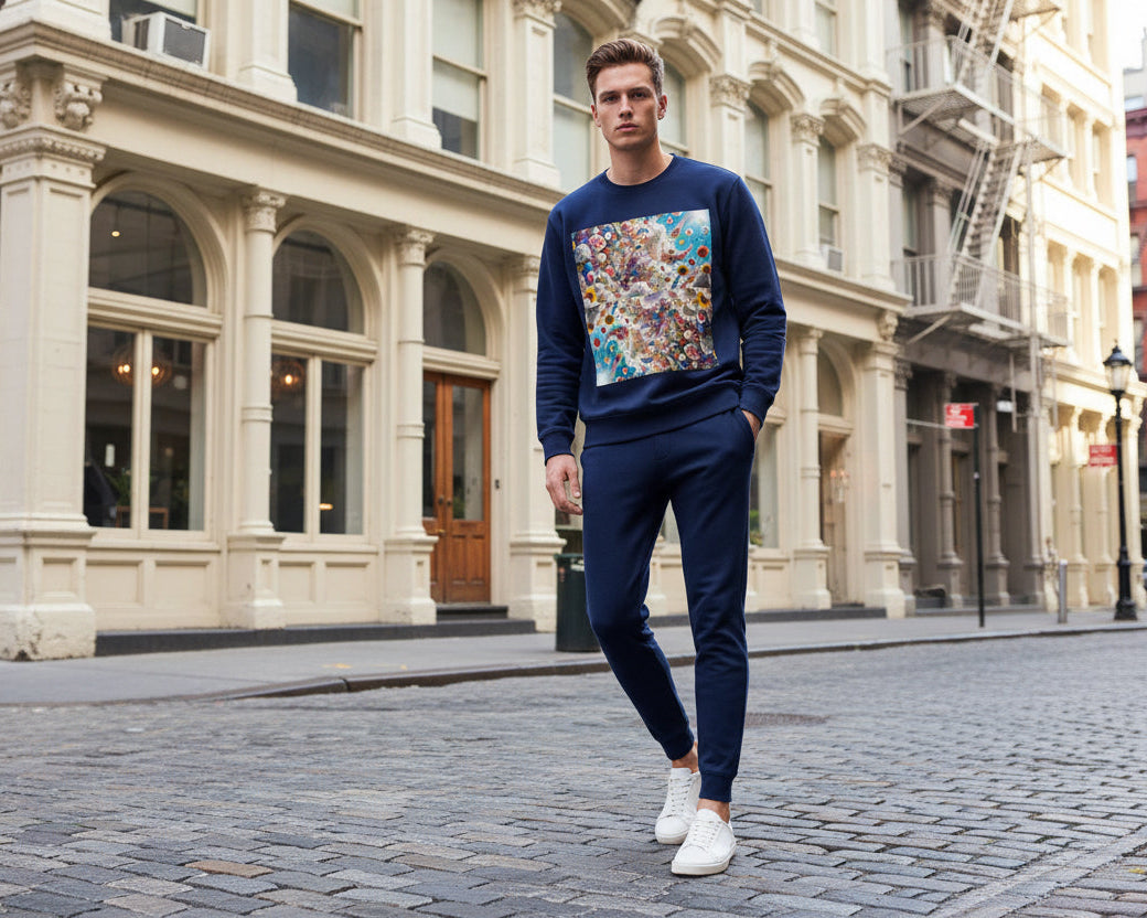 Eden Falling Navy Sweatshirt