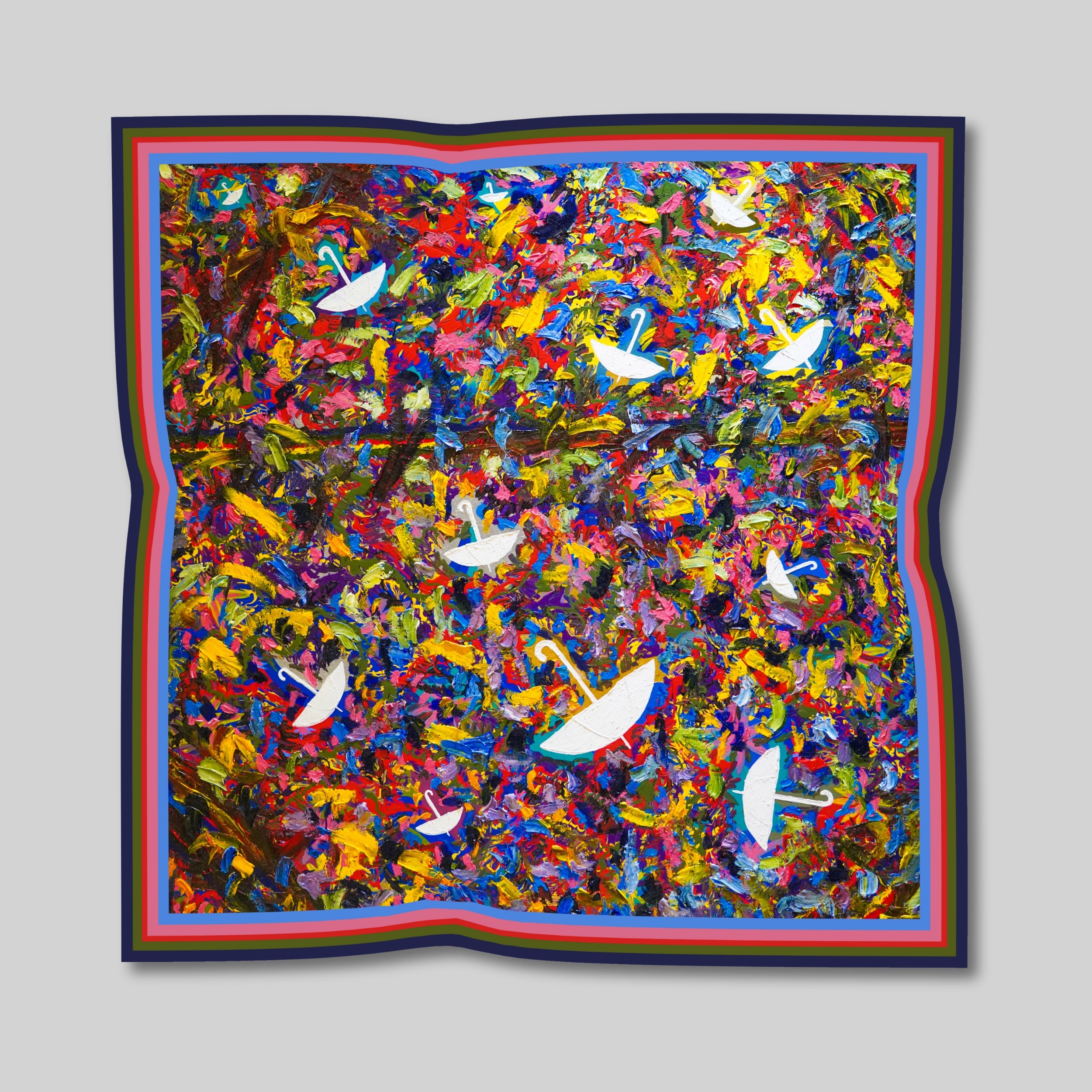 Traveler's Silk Scarf 36”
