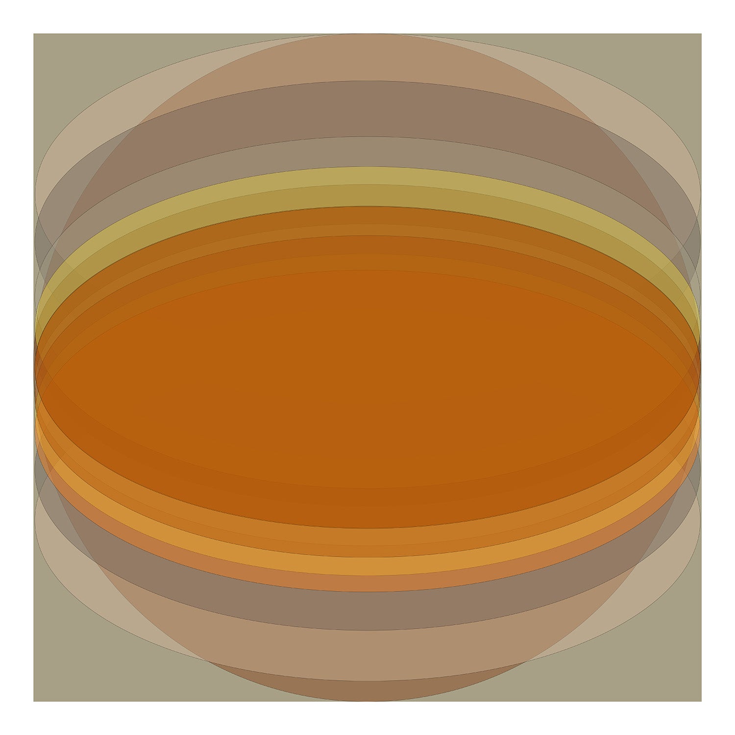 Golden Eclipse Archival Print