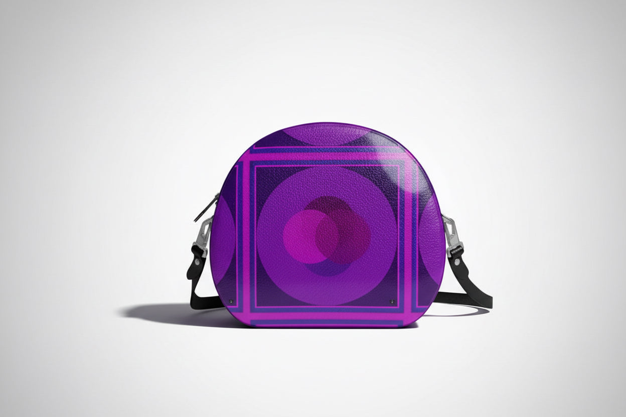 LRD Elle Handbag - Purple Vesica