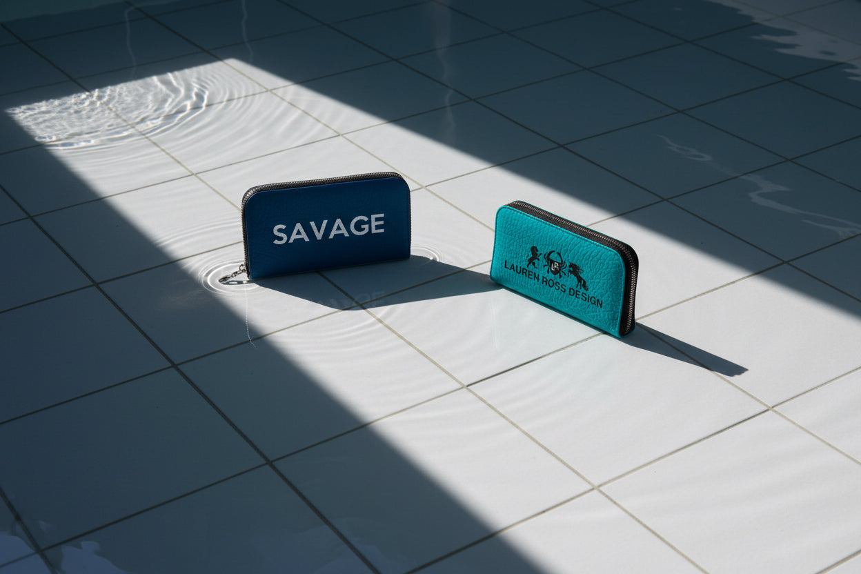 savage wallet - lauren ross design - high end luxury designer wallet