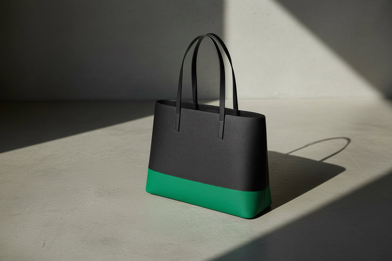 LRD Modern Art Tote Bag - Emerald City