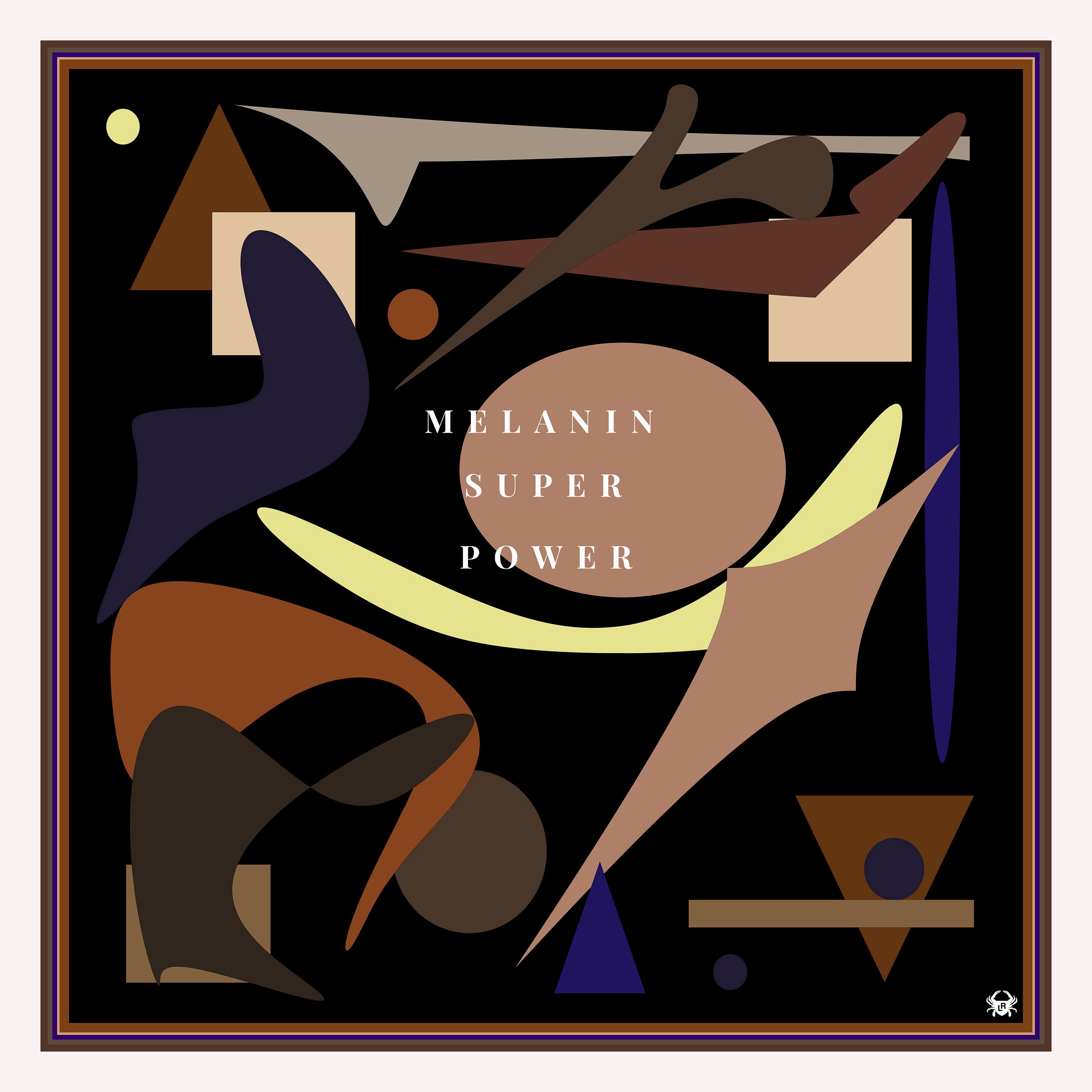 Melanin Superpower Crypto Archival Print - Contemporary Art | Modern Abstract Art | Fine Art | Print