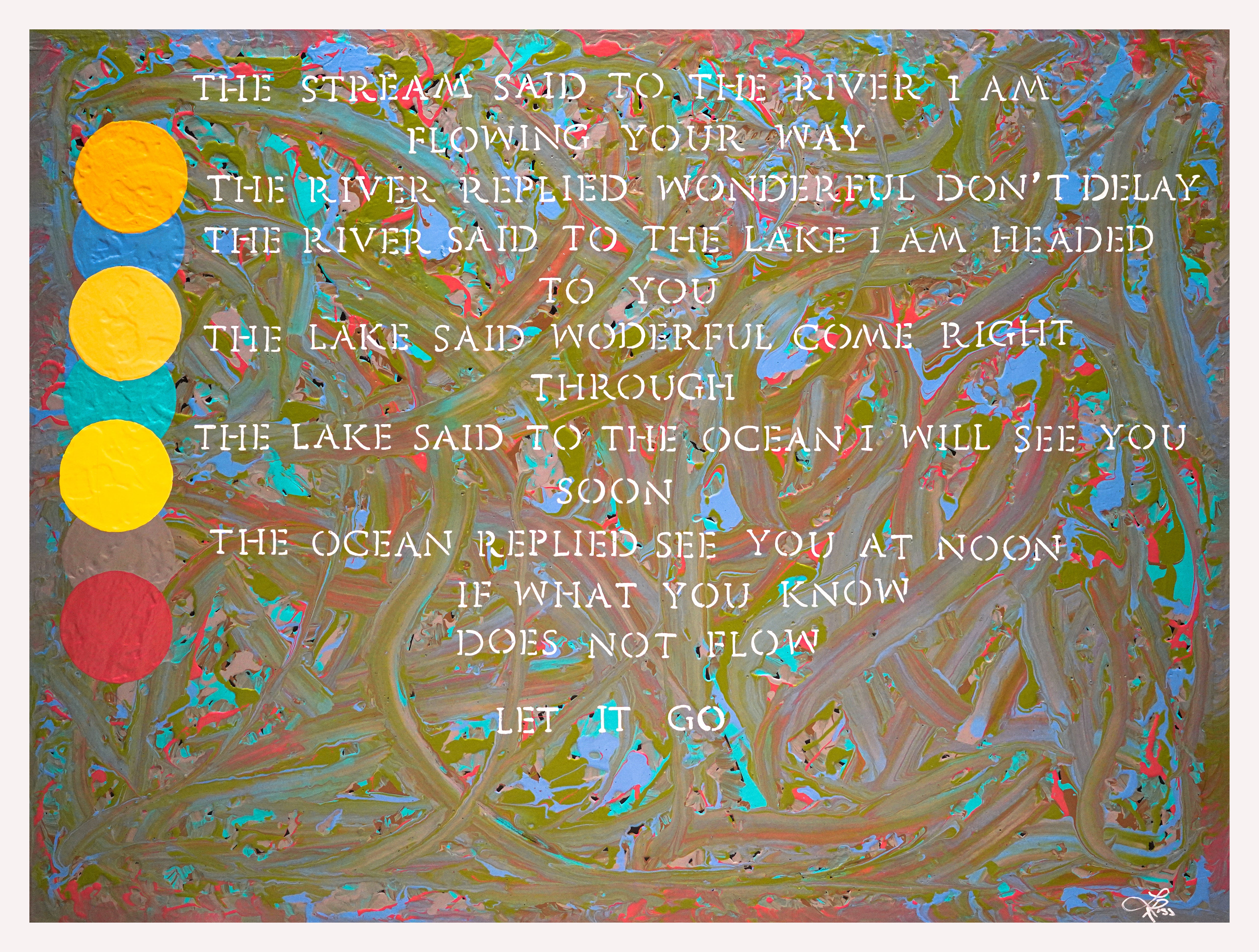 Flow Archival Print - Contemporary Art | Modern Abstract Art | Fine Art | Painting Print