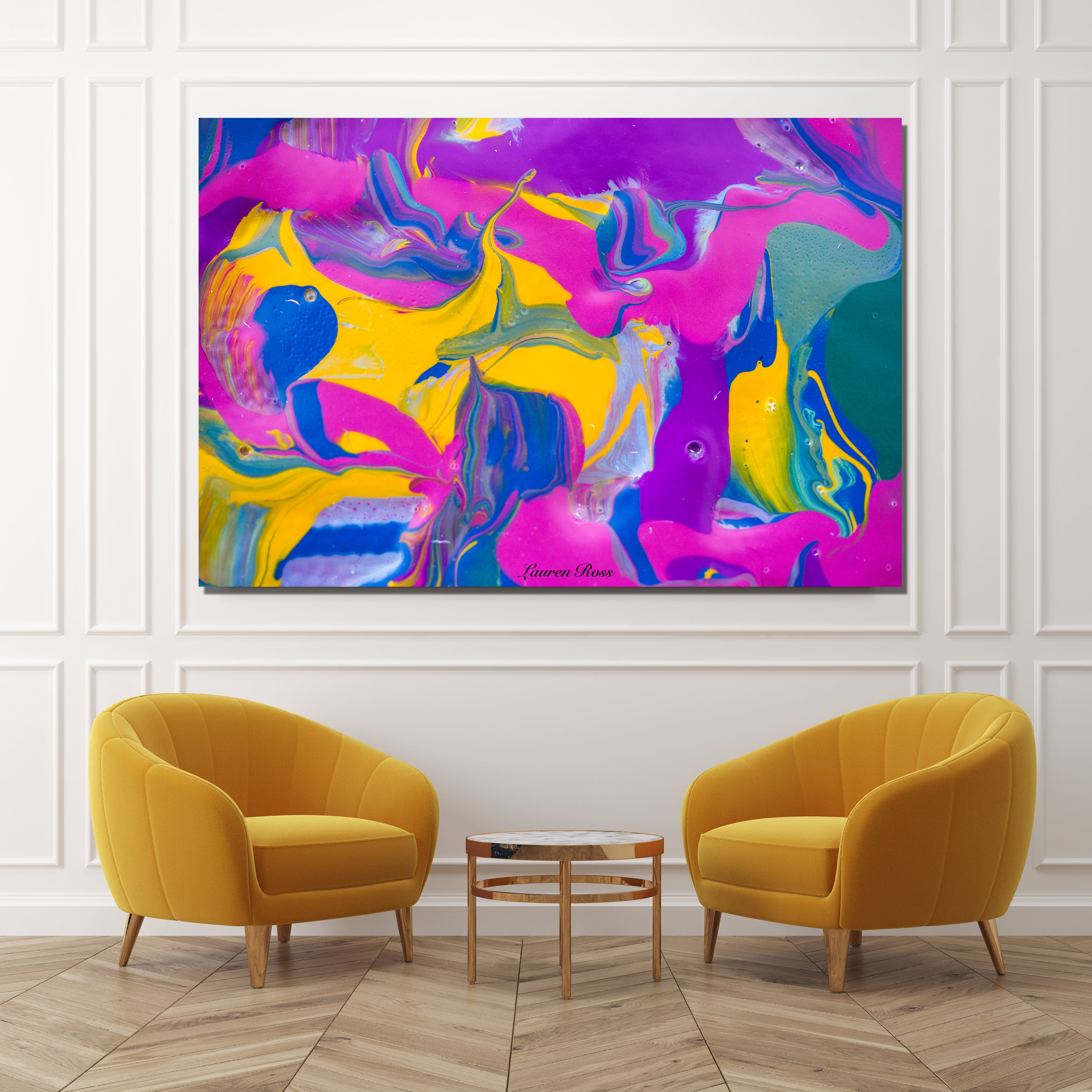 Inside Abundance 4 Archival Canvas Wrap