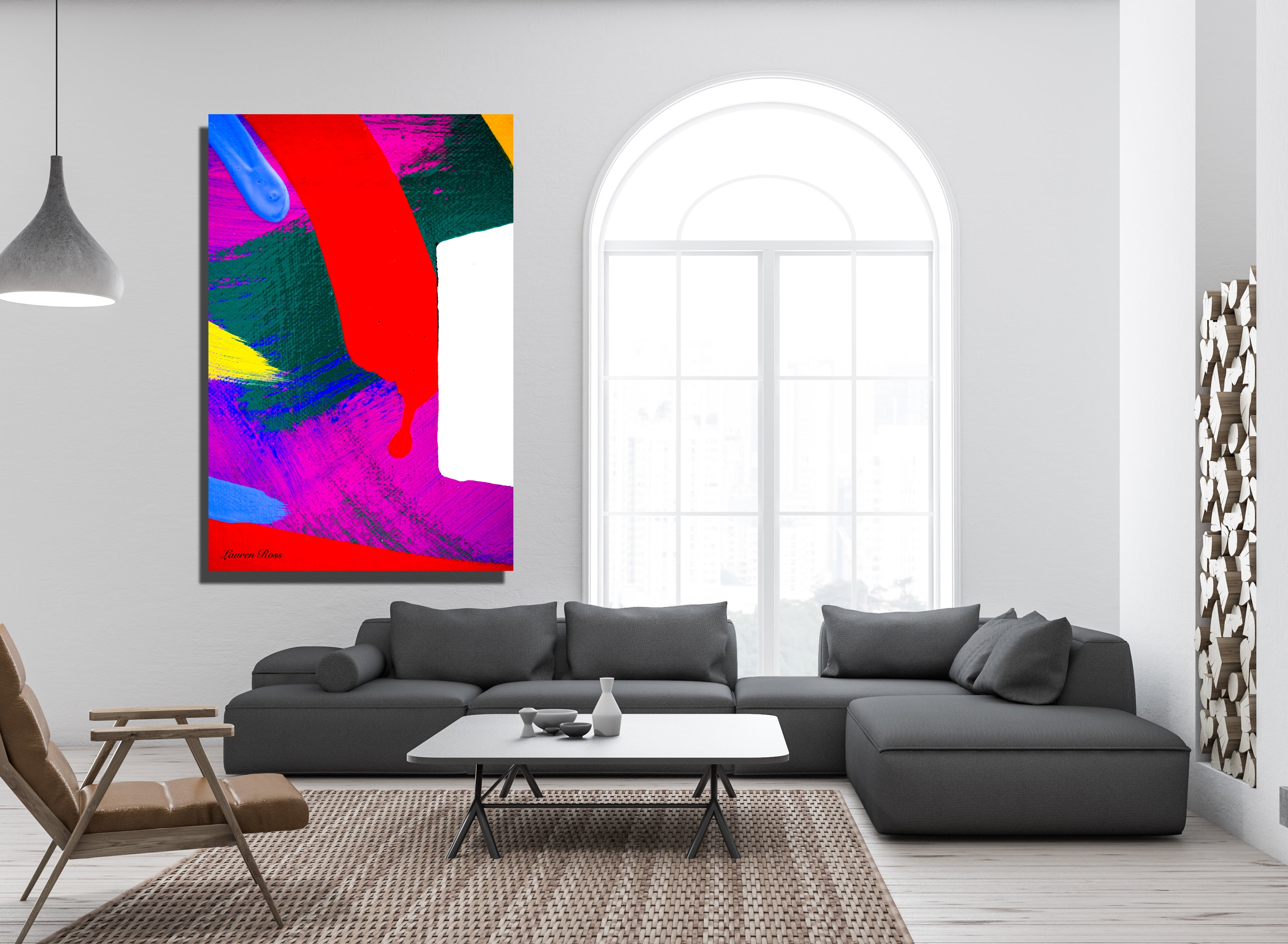 Inside Cryptography 13 Canvas Wrap Lauren Ross Design