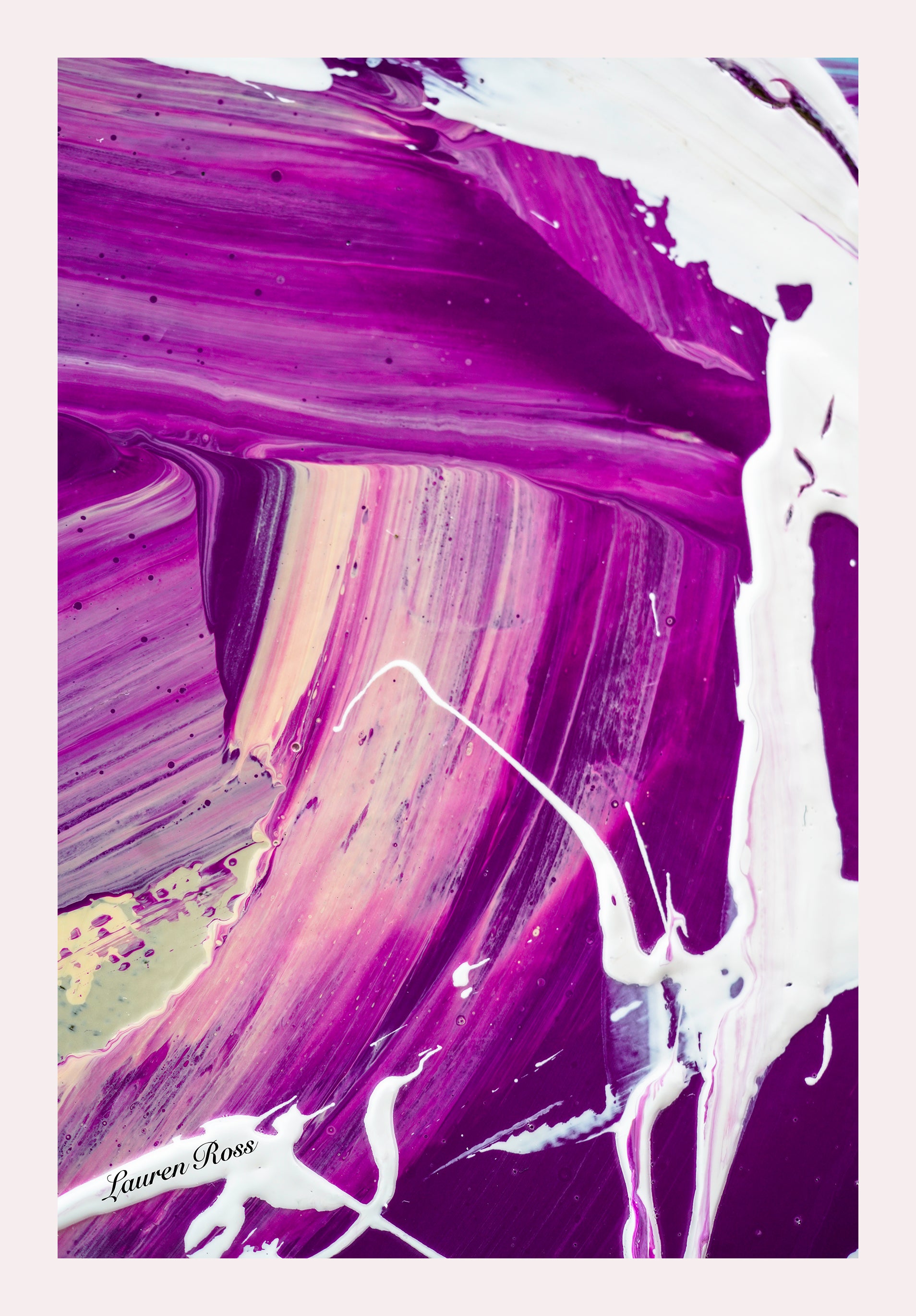 Inside Neolithic 14 Print Lauren Ross Design - Abstract Modern Contemporary Luxury Wall Art Painting