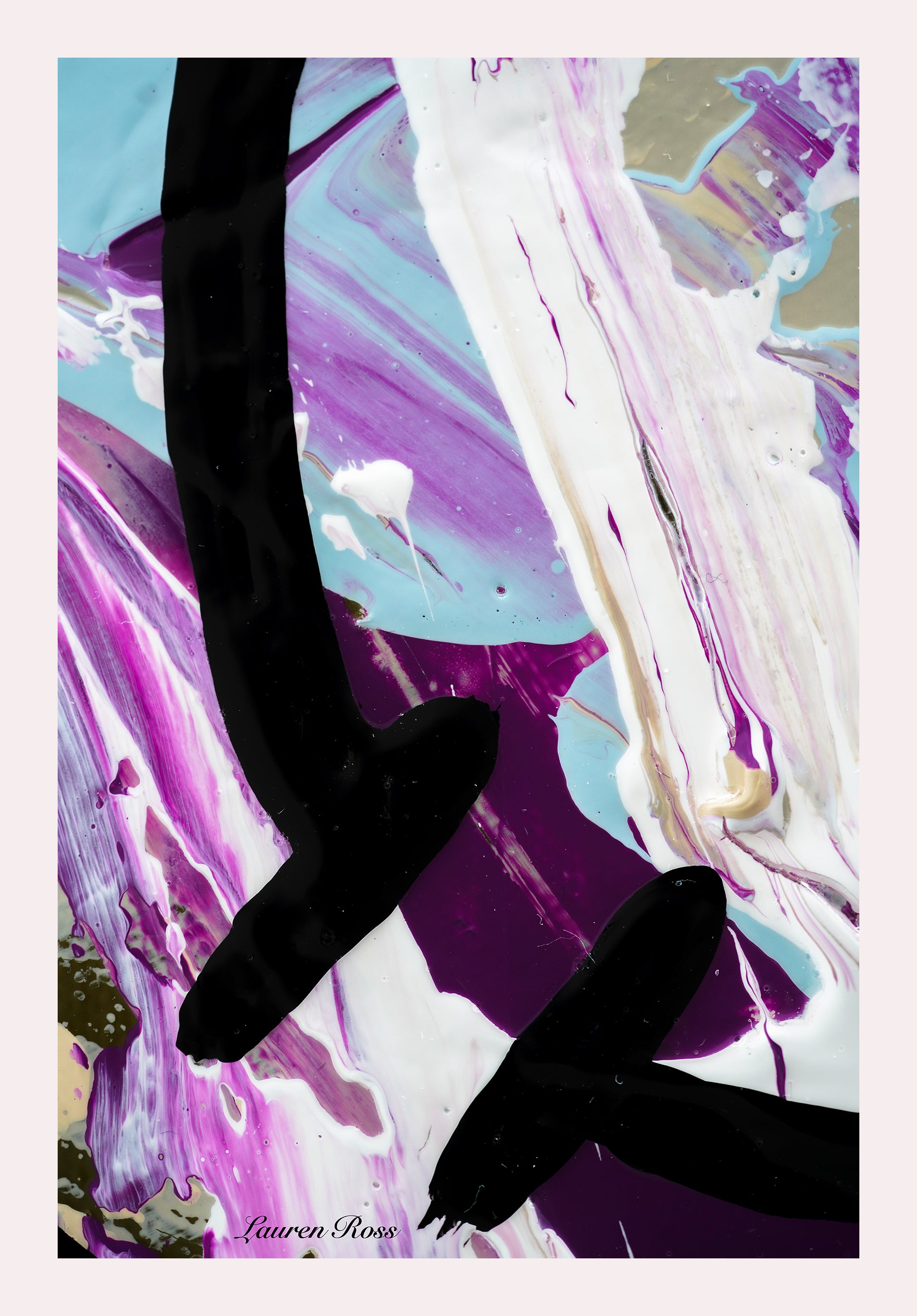 Inside Neolithic 15 Print Lauren Ross Design - Abstract Modern Contemporary Luxury Wall Art Painting