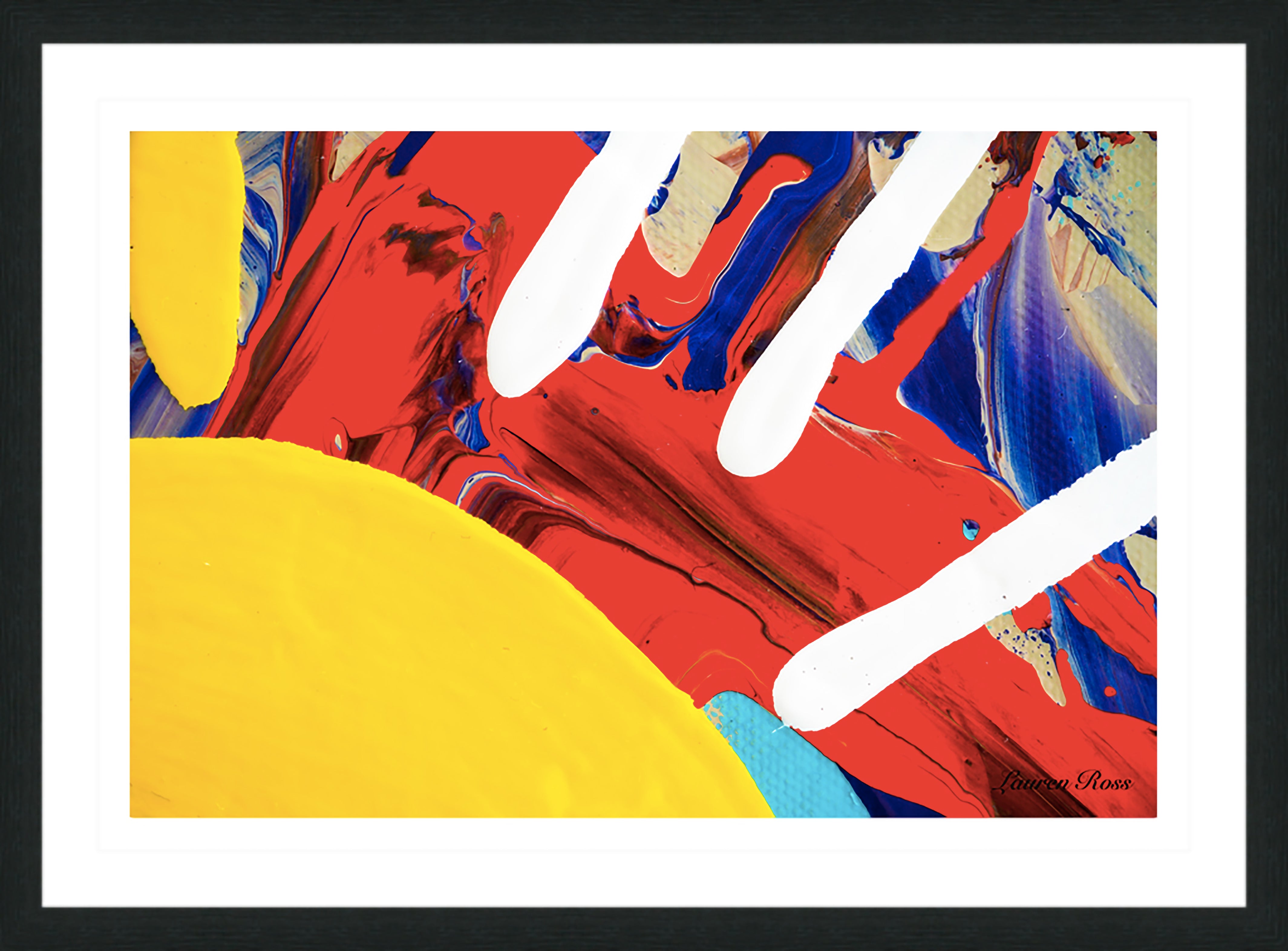 Inside Code 7 Print Lauren Ross Design