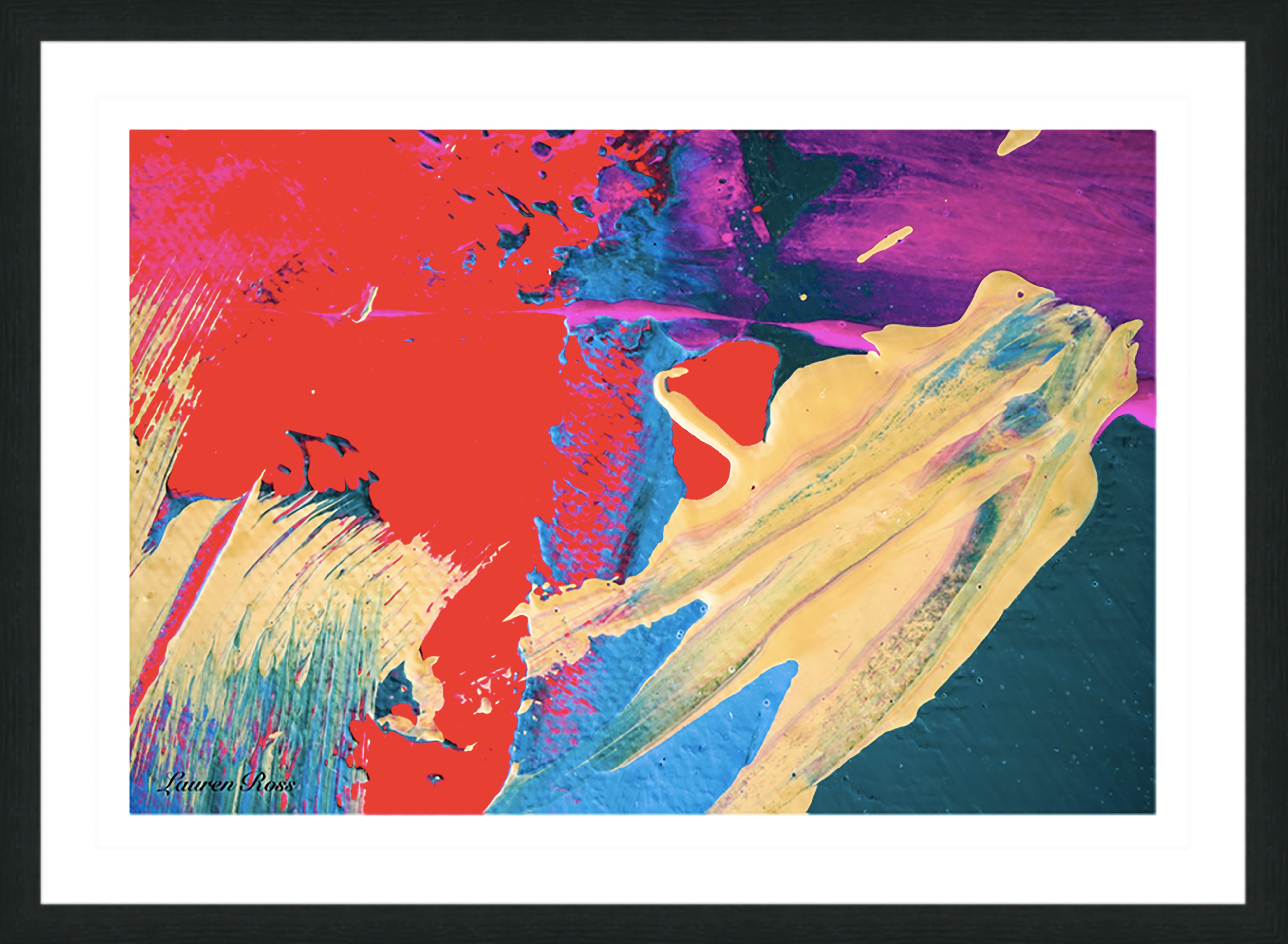 Inside Precession 8 Print Lauren Ross Design