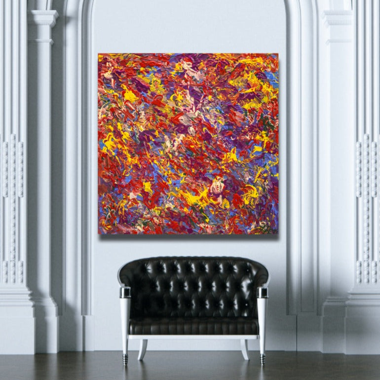 Jubilee Archival Canvas Wrap - Contemporary Art | Modern Abstract Art | Fine Art | Painting On Canvas