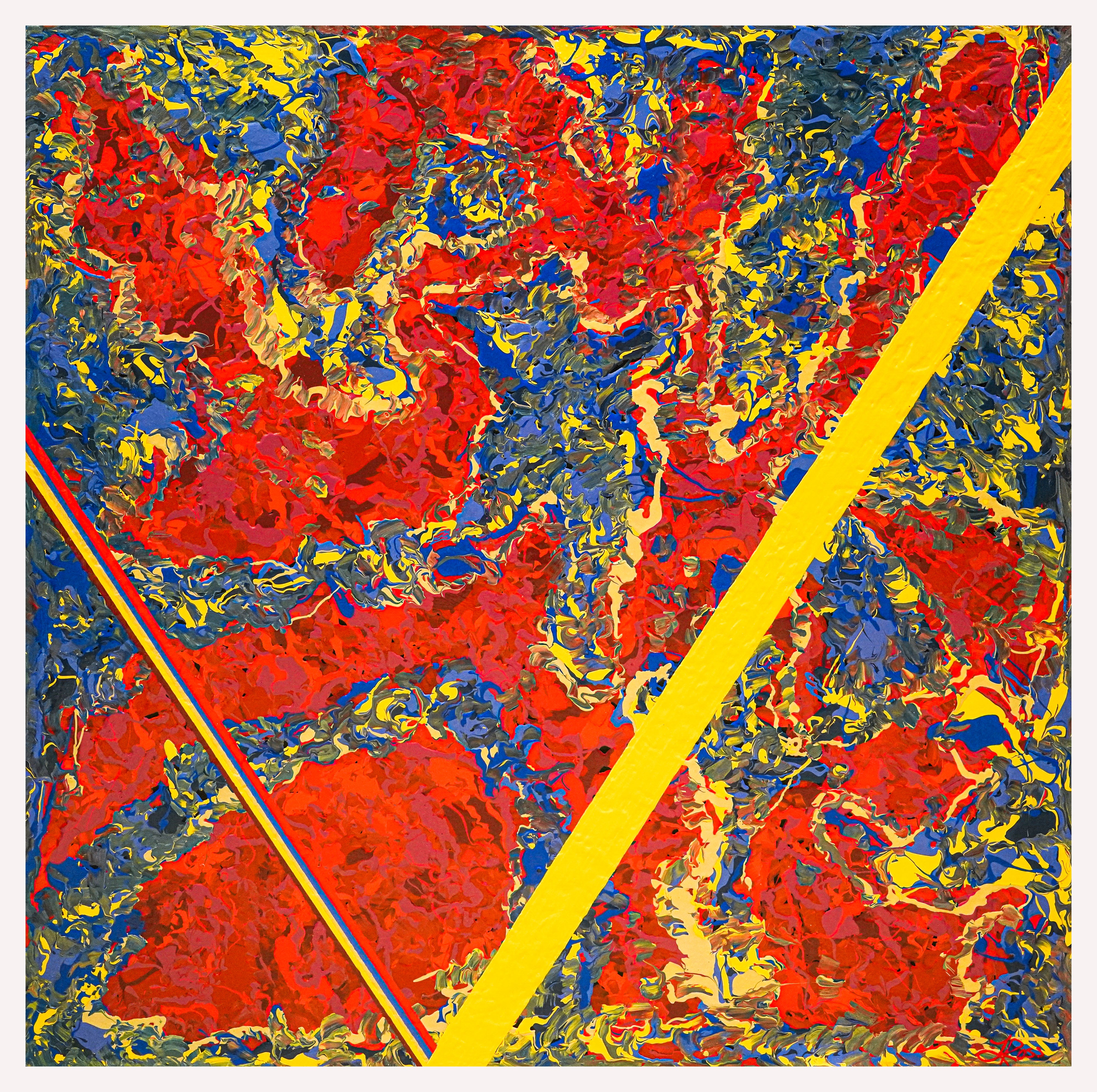 Refraction Archival Print - Contemporary Art | Modern Abstract Art | Fine Art | Painting Print