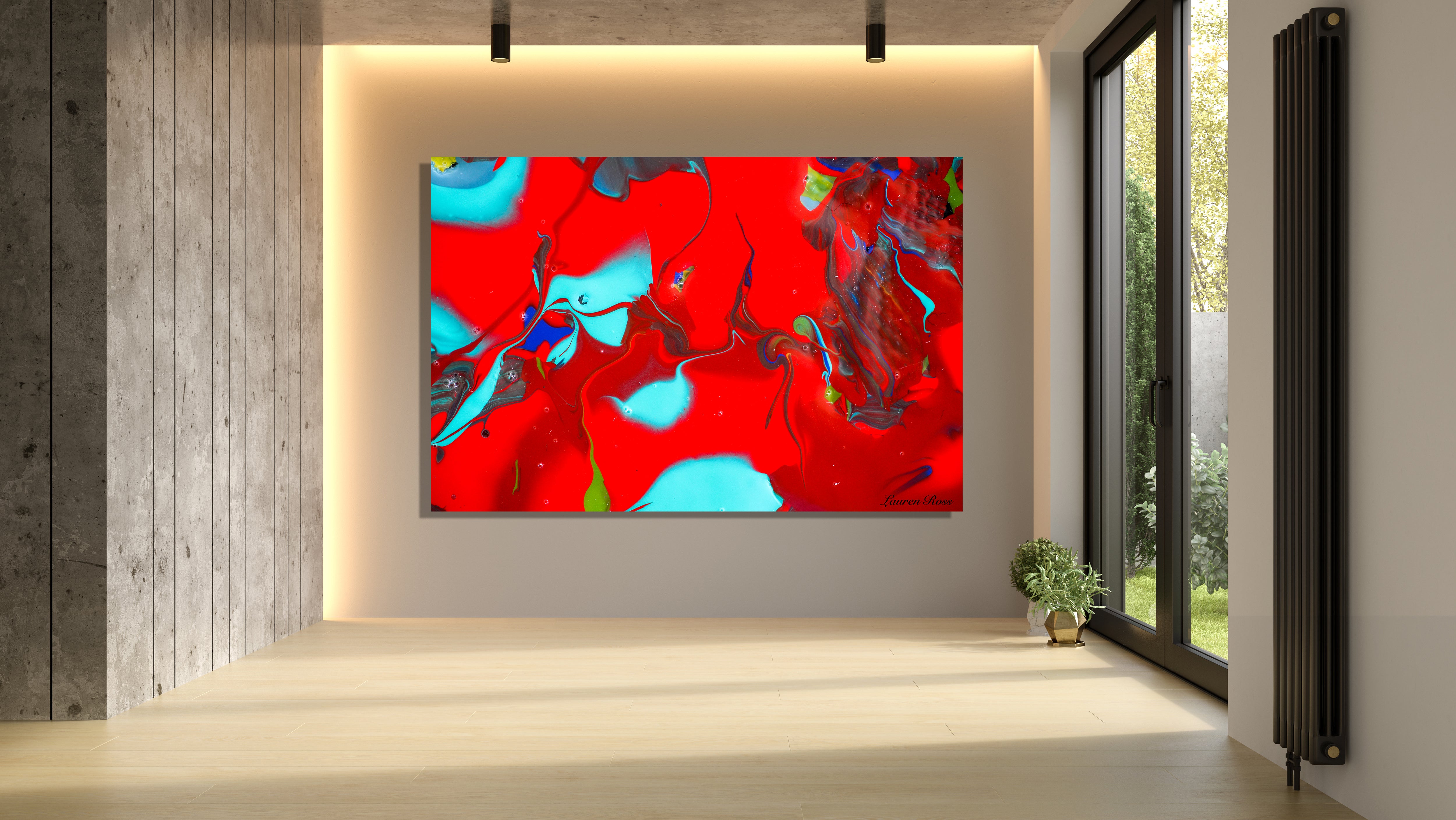 Lauren Ross Design Inside Attraction 18 Canvas