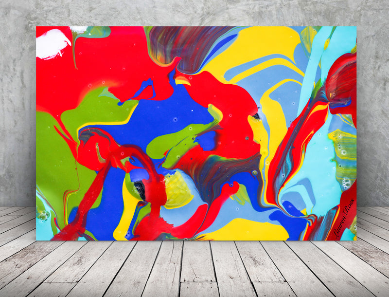 Inside Attraction 19 Archival Canvas Wrap