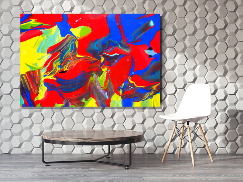 Inside Attraction 9 Archival Canvas Wrap