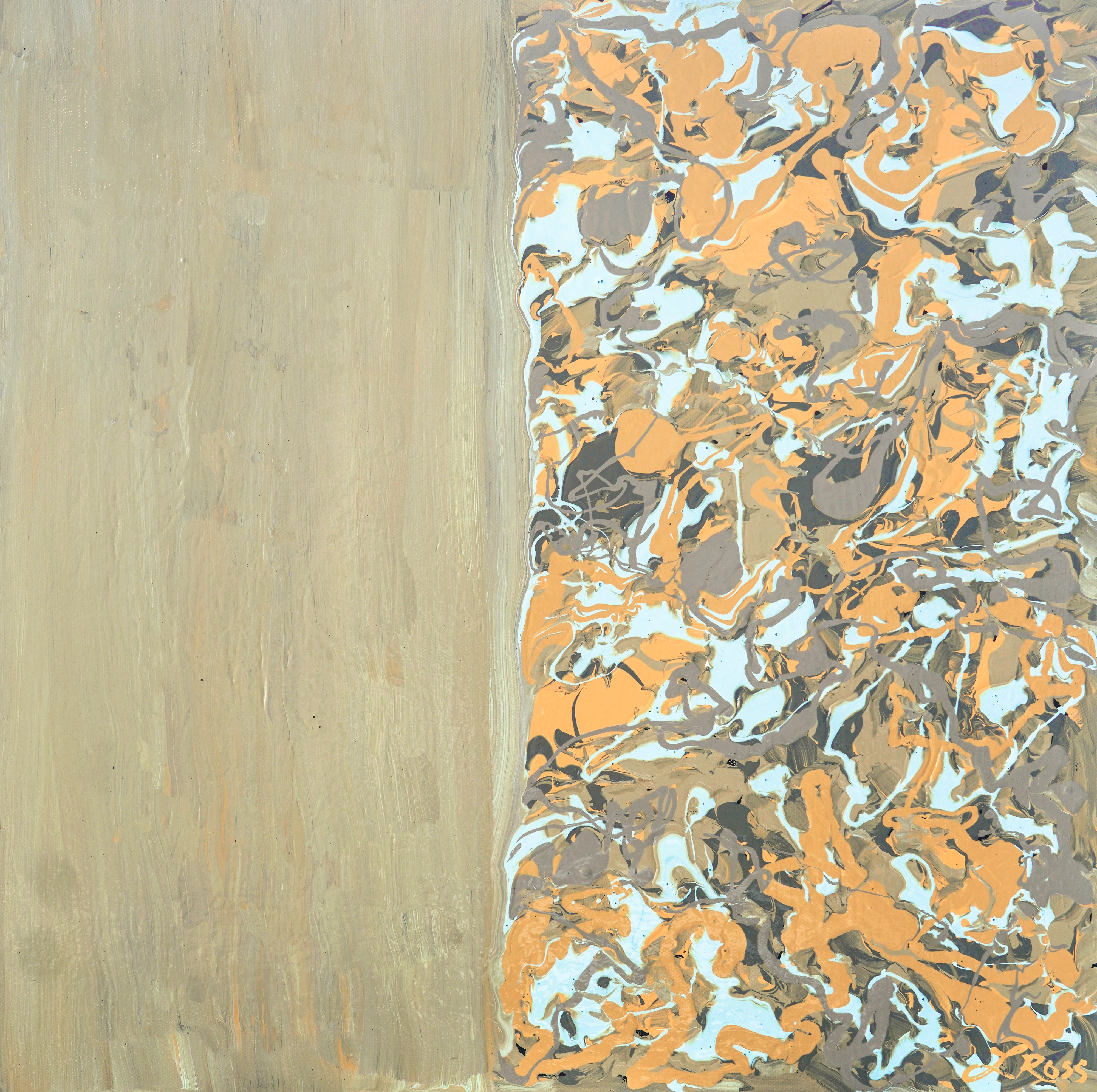 Neocortex Archival Canvas Wrap - Contemporary Art | Modern Abstract Art | Fine Art | Painting On Canvas