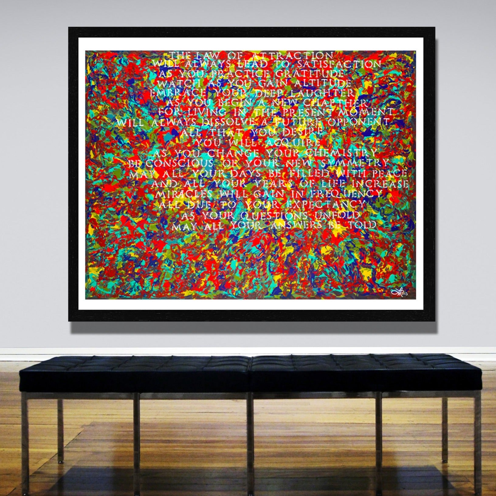 Law of Attraction Archival Print - Contemporary Art | Modern Abstract Art | Fine Art | Painting Print