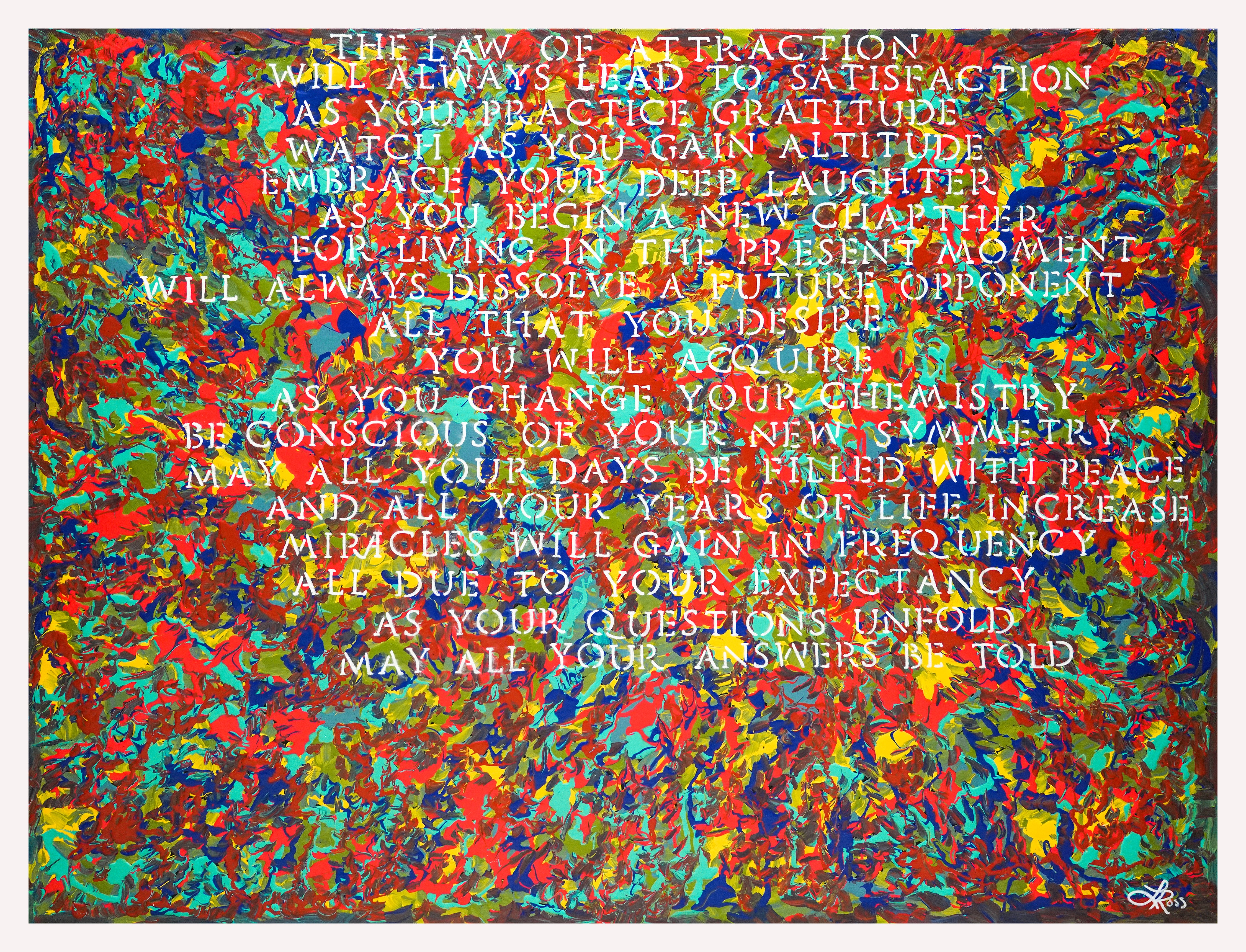 Law of Attraction Archival Print - Contemporary Art | Modern Abstract Art | Fine Art | Painting Print