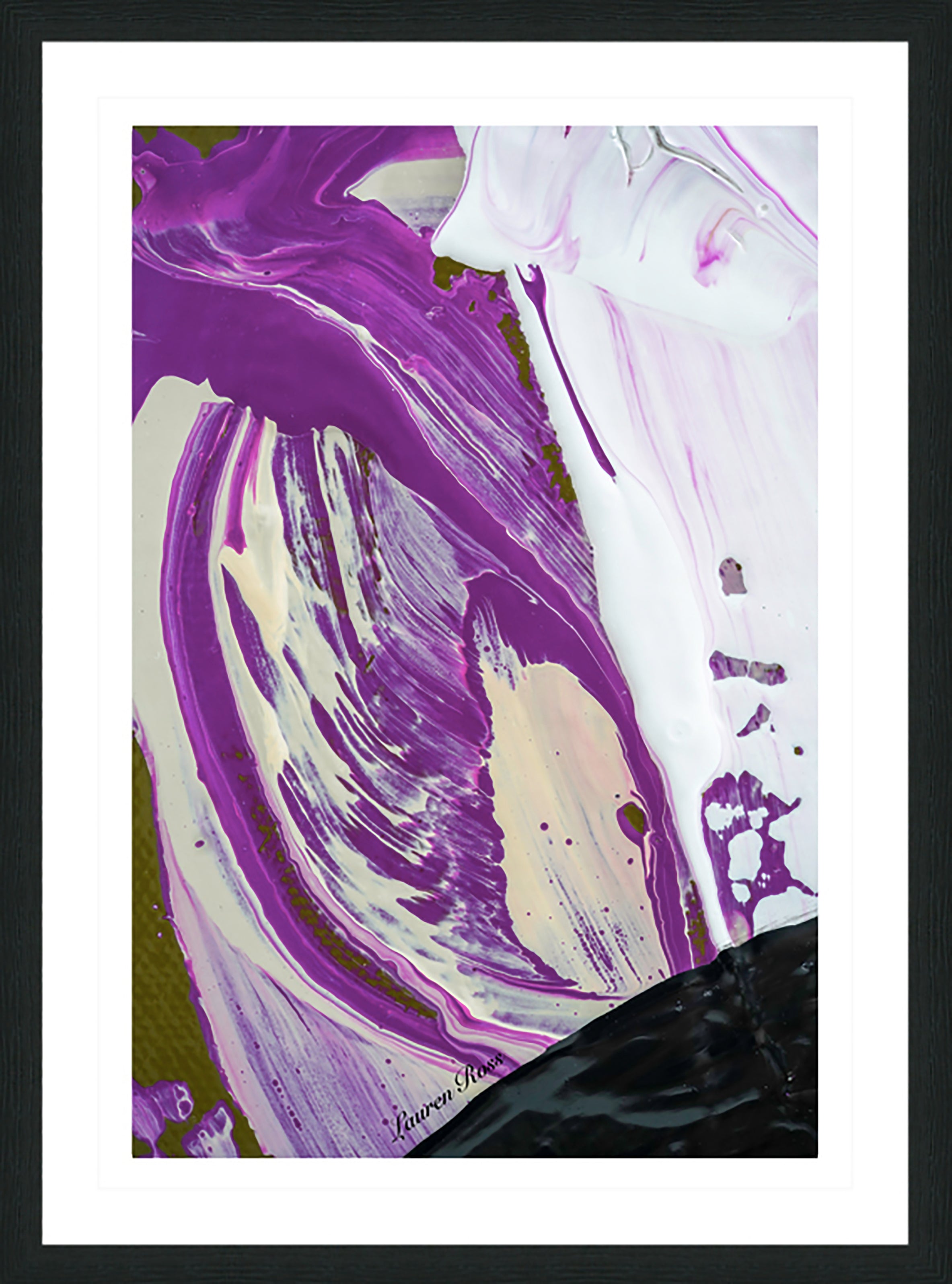 Inside Neolithic 13 Print Lauren Ross Design - Abstract Modern Contemporary Luxury Wall Art Painting