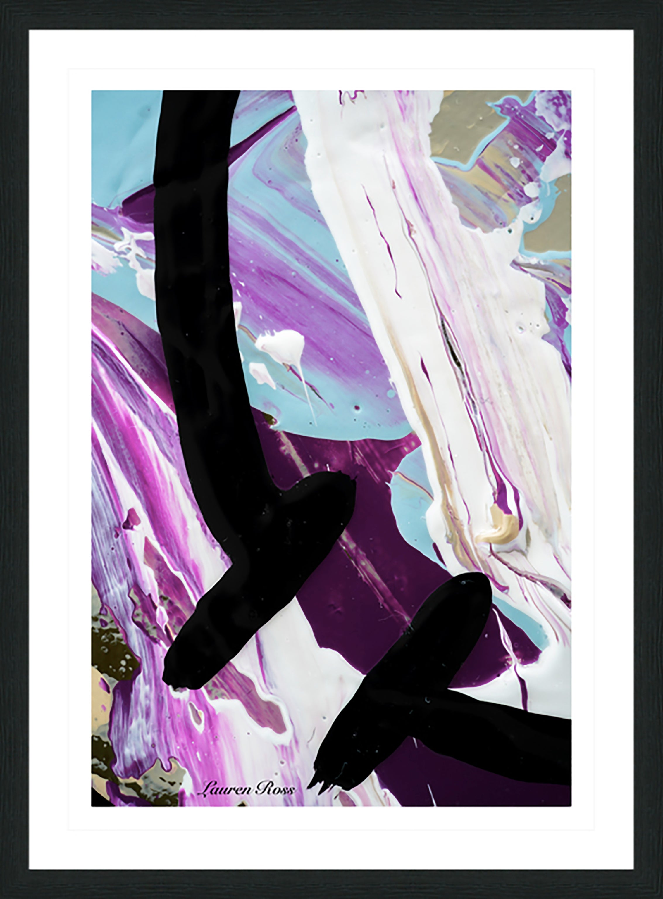 Inside Neolithic 15 Print Lauren Ross Design - Abstract Modern Contemporary Luxury Wall Art Painting