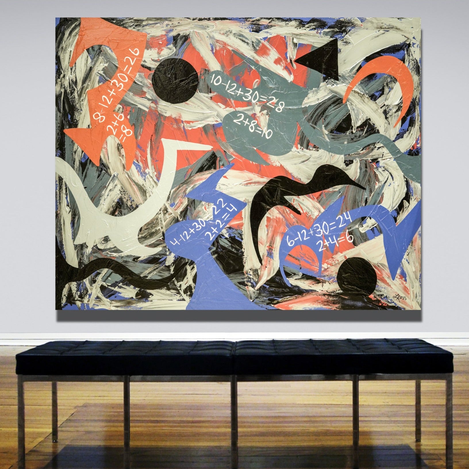 Time Fields Archival Canvas Wrap - Contemporary Art | Modern Abstract Art | Fine Art | Painting On Canvas