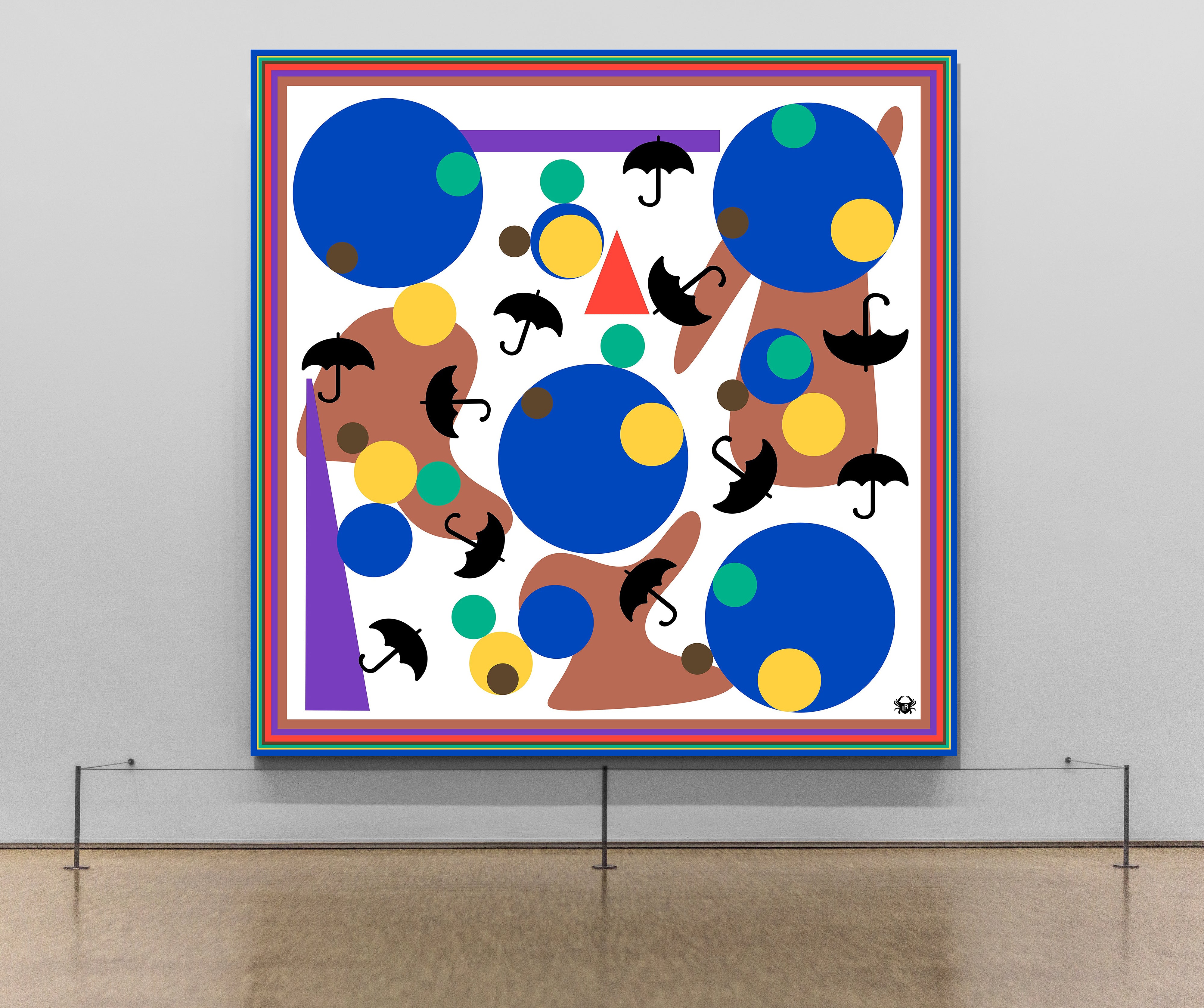 Apollonius Crypto Canvas Wrap - Contemporary Art | Modern Abstract Art | Fine Art | On Canvas