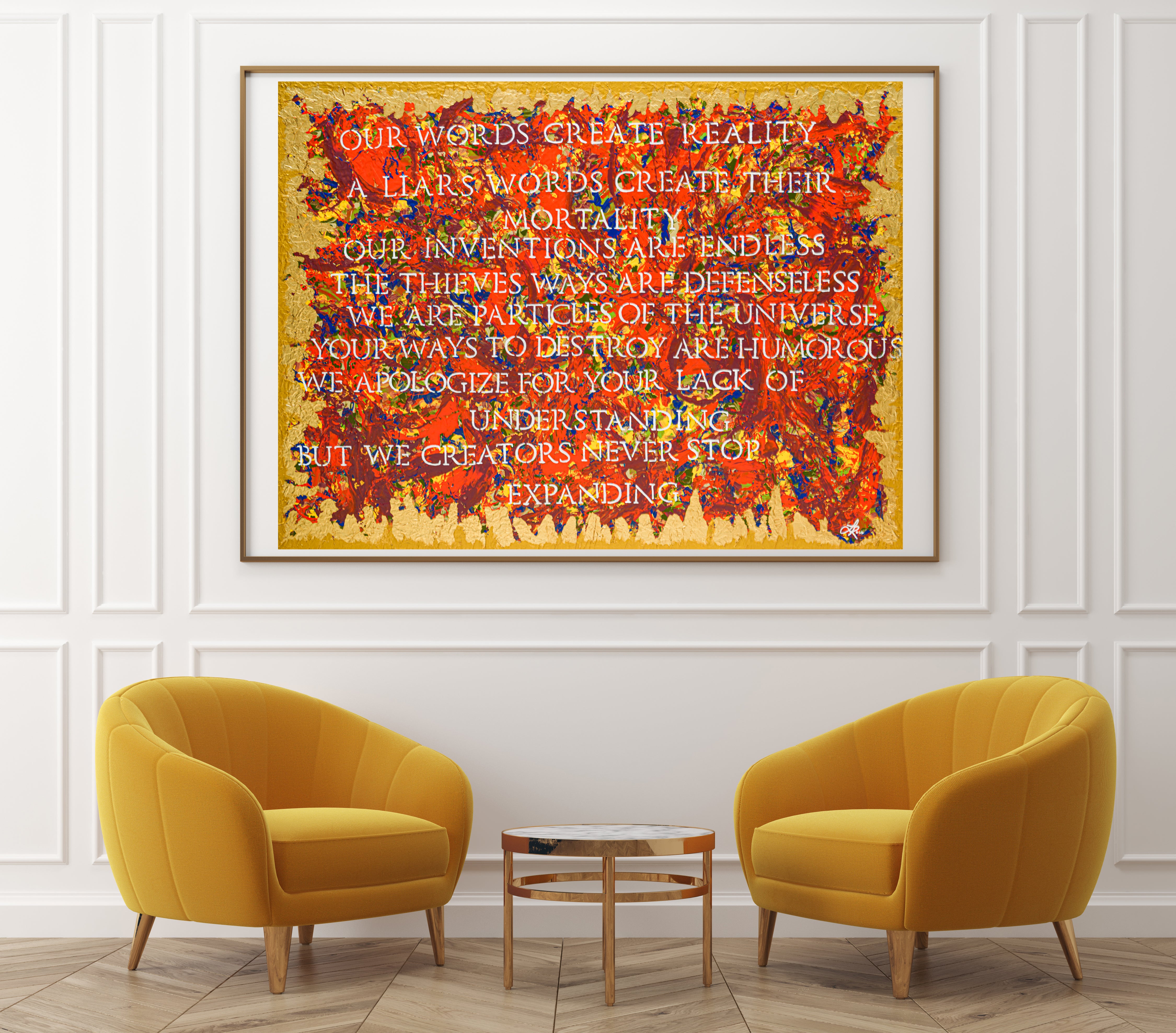 Creators Archival Print - Contemporary Art | Modern Abstract Art | Fine Art | Painting Print